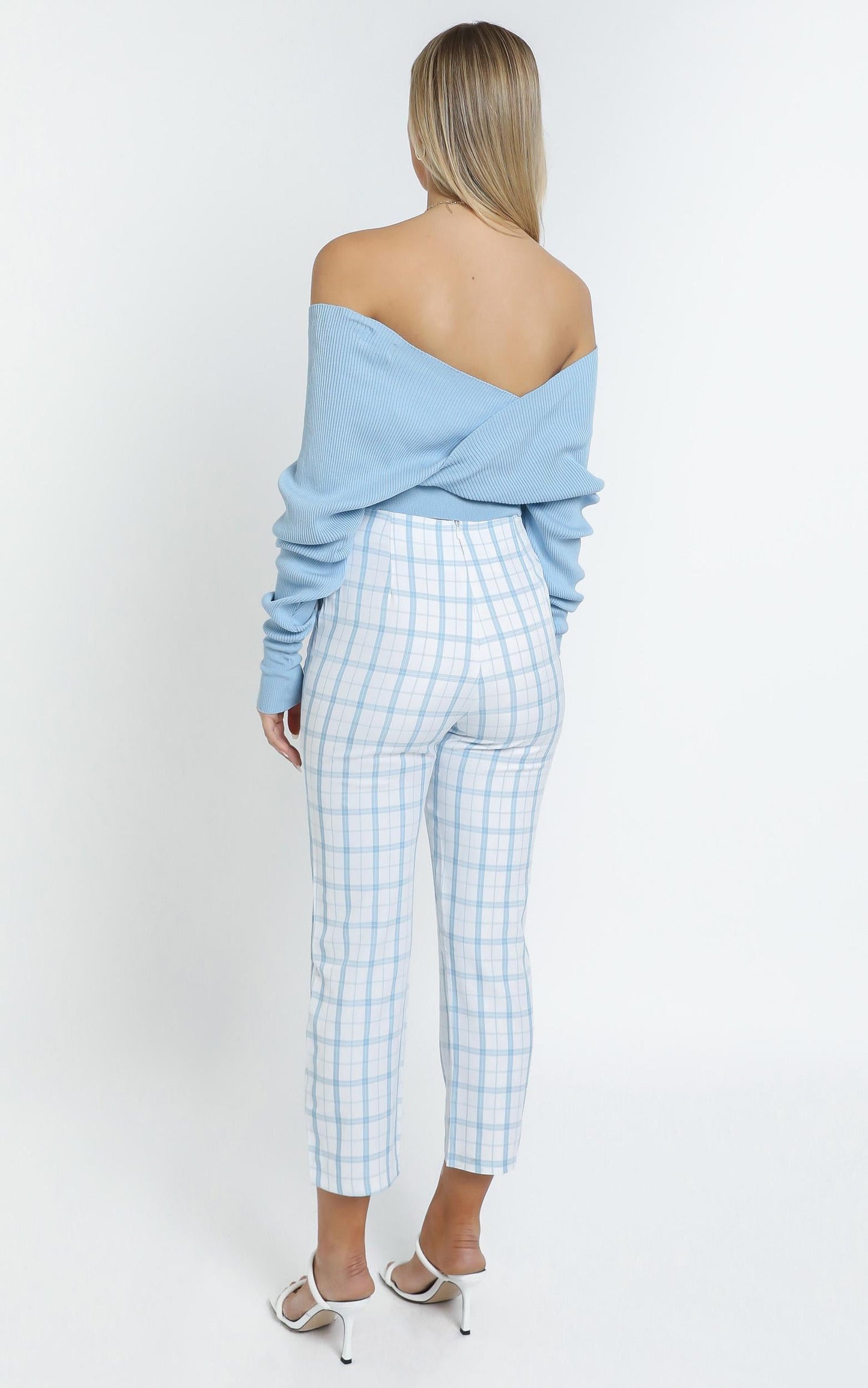 Fletcher Pant in Blue Check