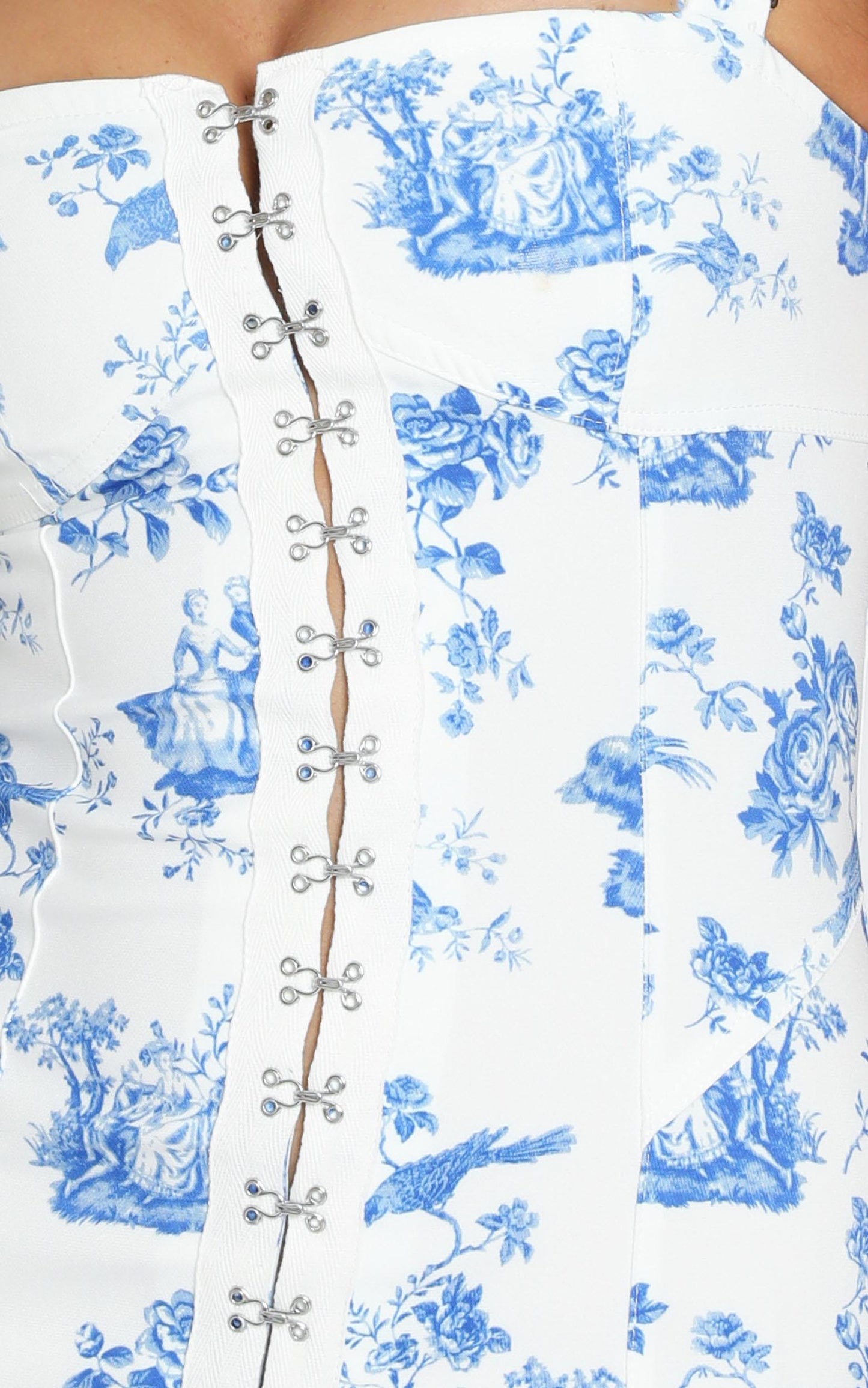 Vacation Forever Dress in Blue Floral
