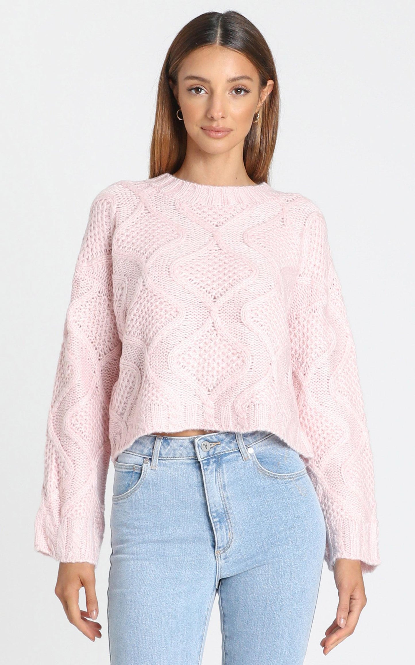 Vancouver Knit Jumper in Pink