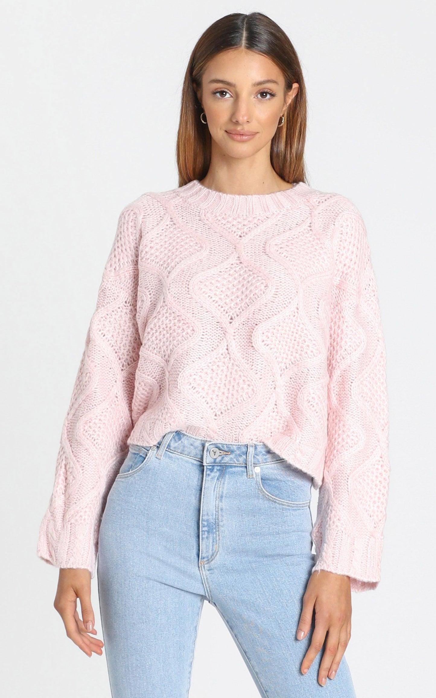 Vancouver Knit Jumper in Pink
