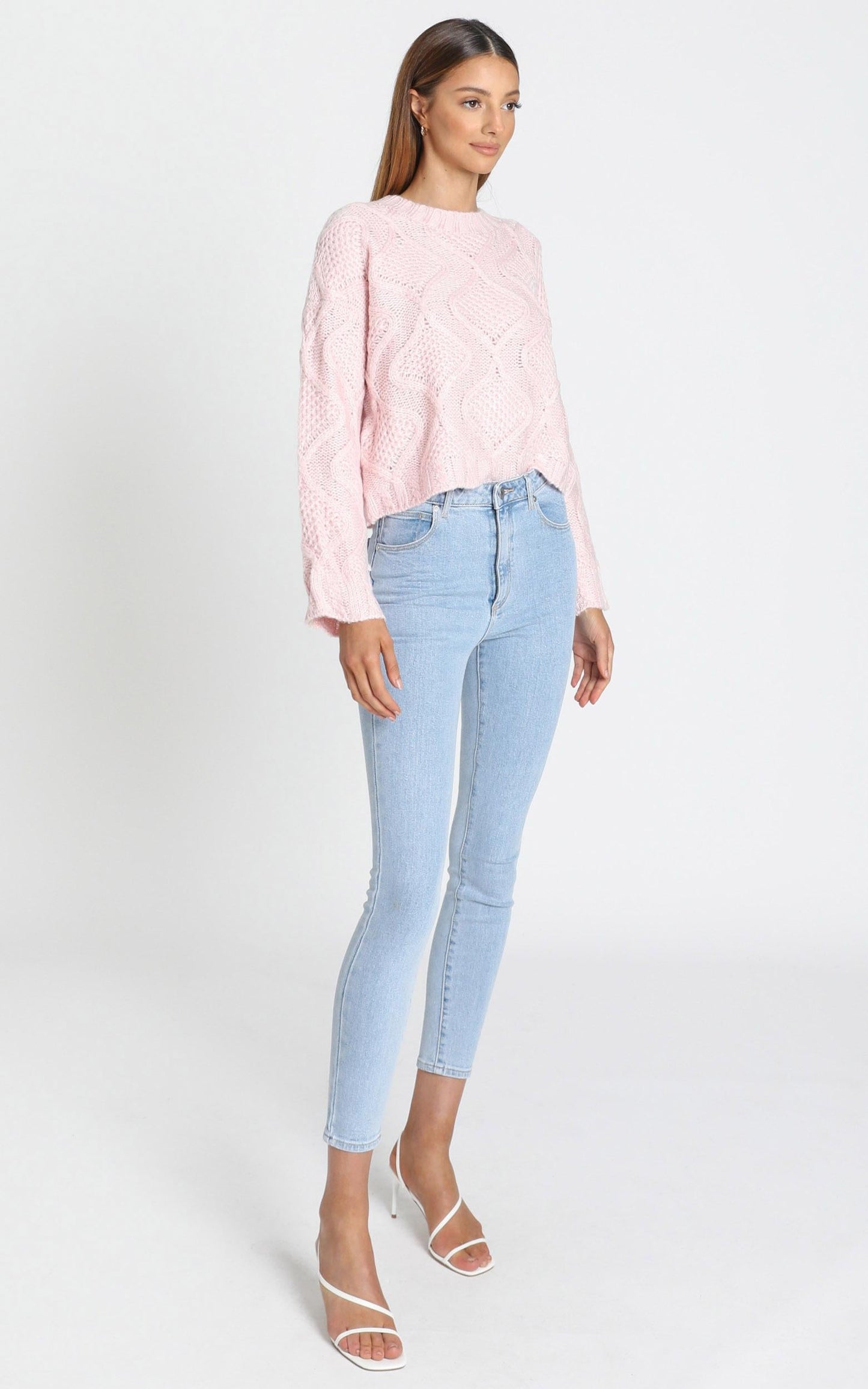 Vancouver Knit Jumper in Pink