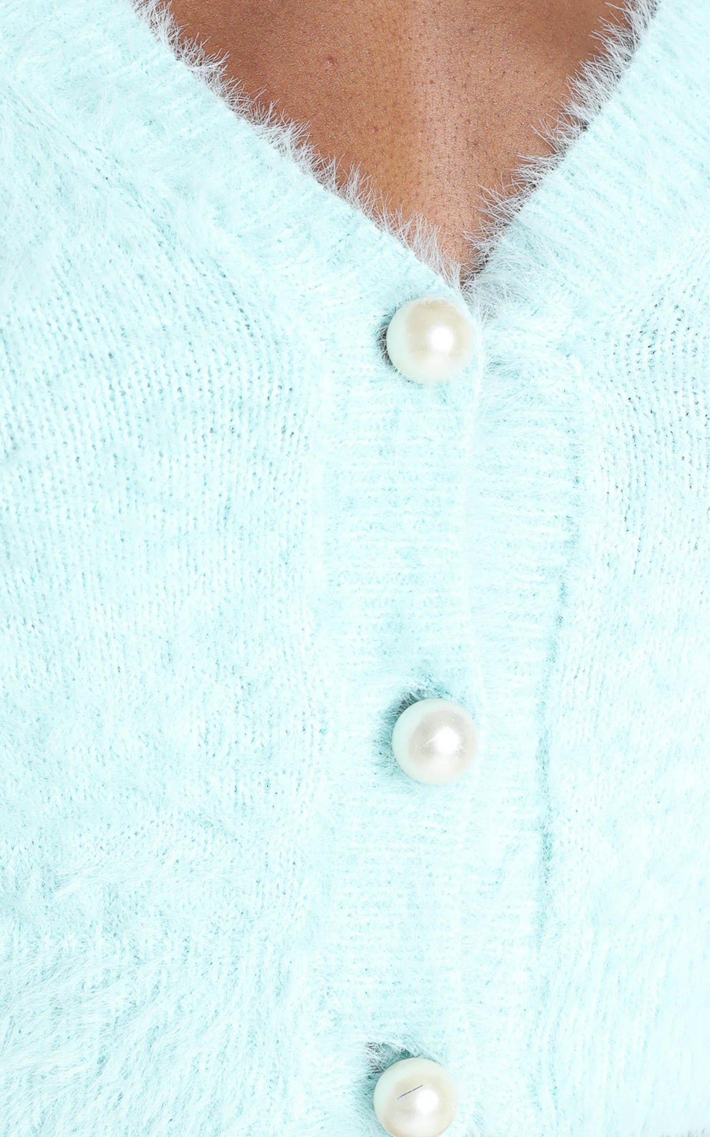 Vegas Baby Cardigan in Ice Blue