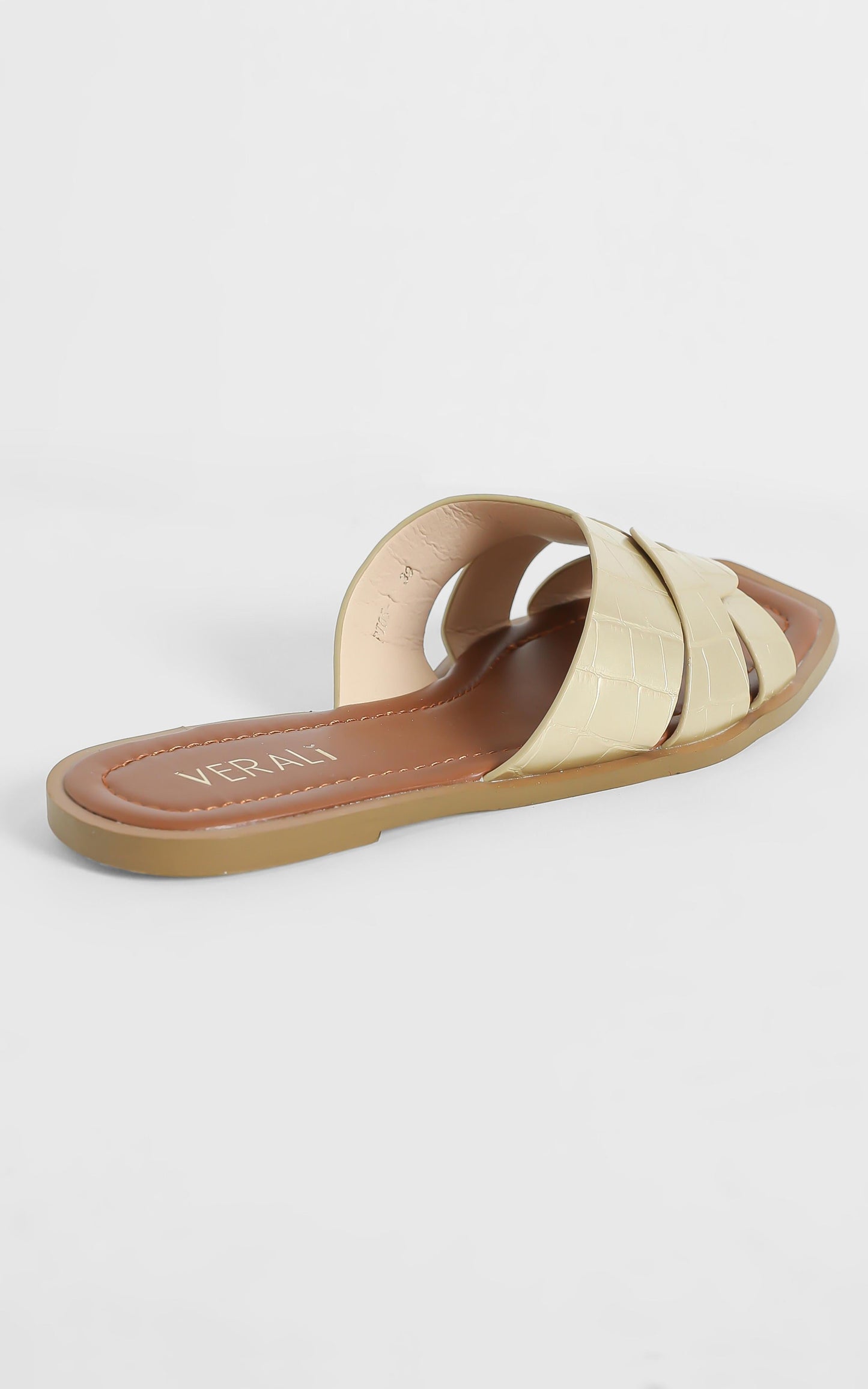 Verali - Glam Sandals in Rose Gold Metallic
