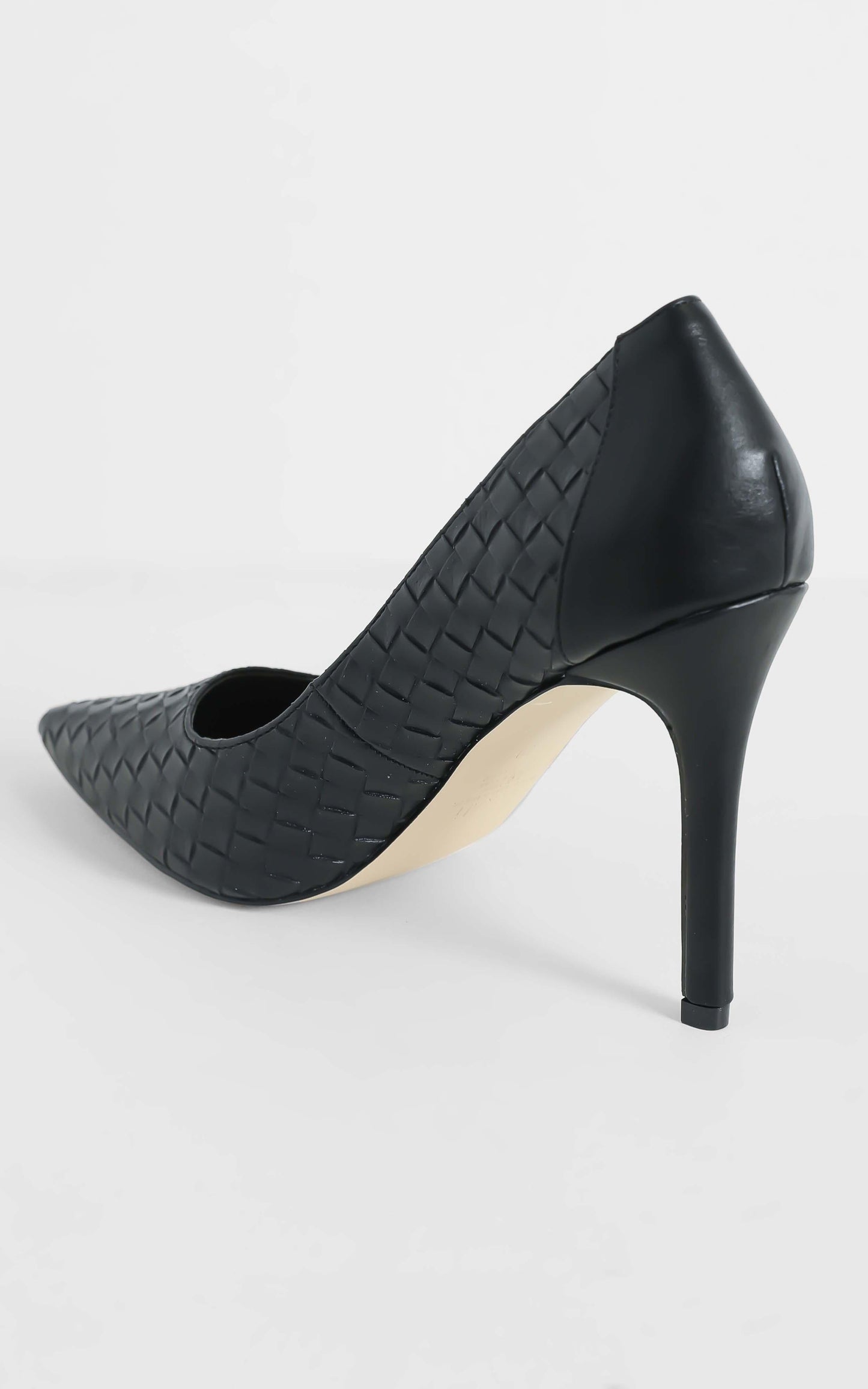 Verali - Huxley Heels in Black Smooth