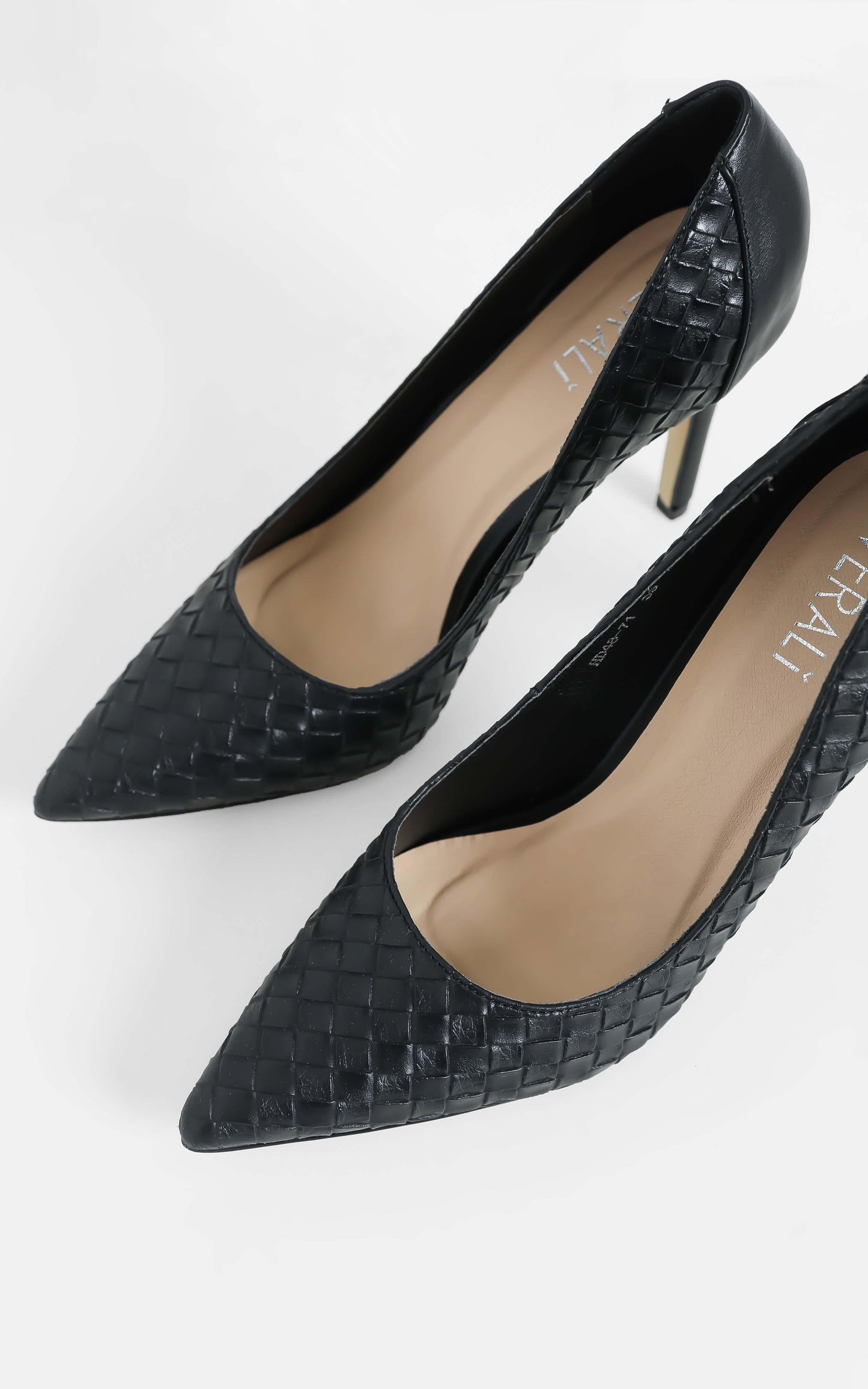 Verali - Huxley Heels in Black Smooth