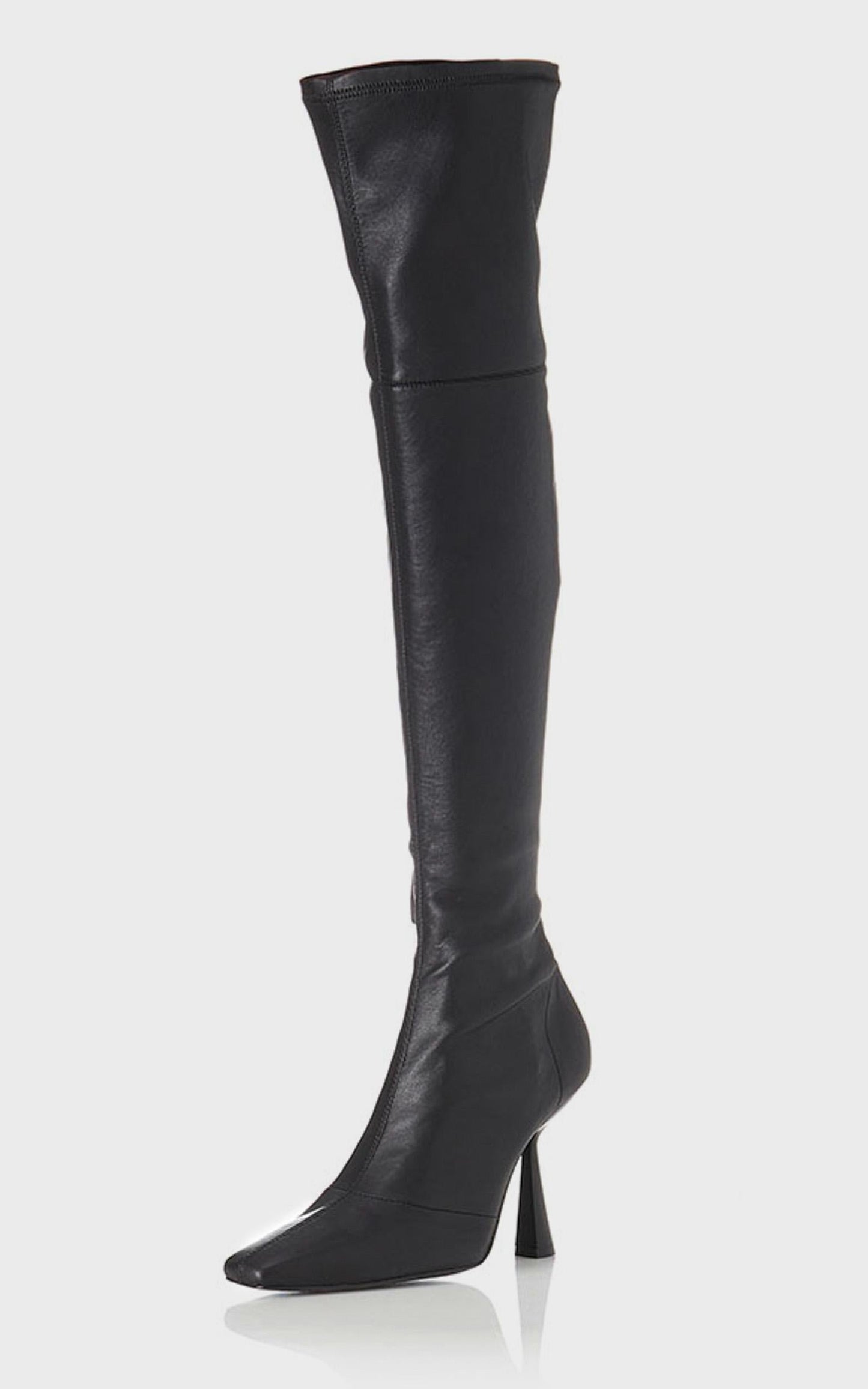 Alias Mae - Victoria Boots in Black Stretch