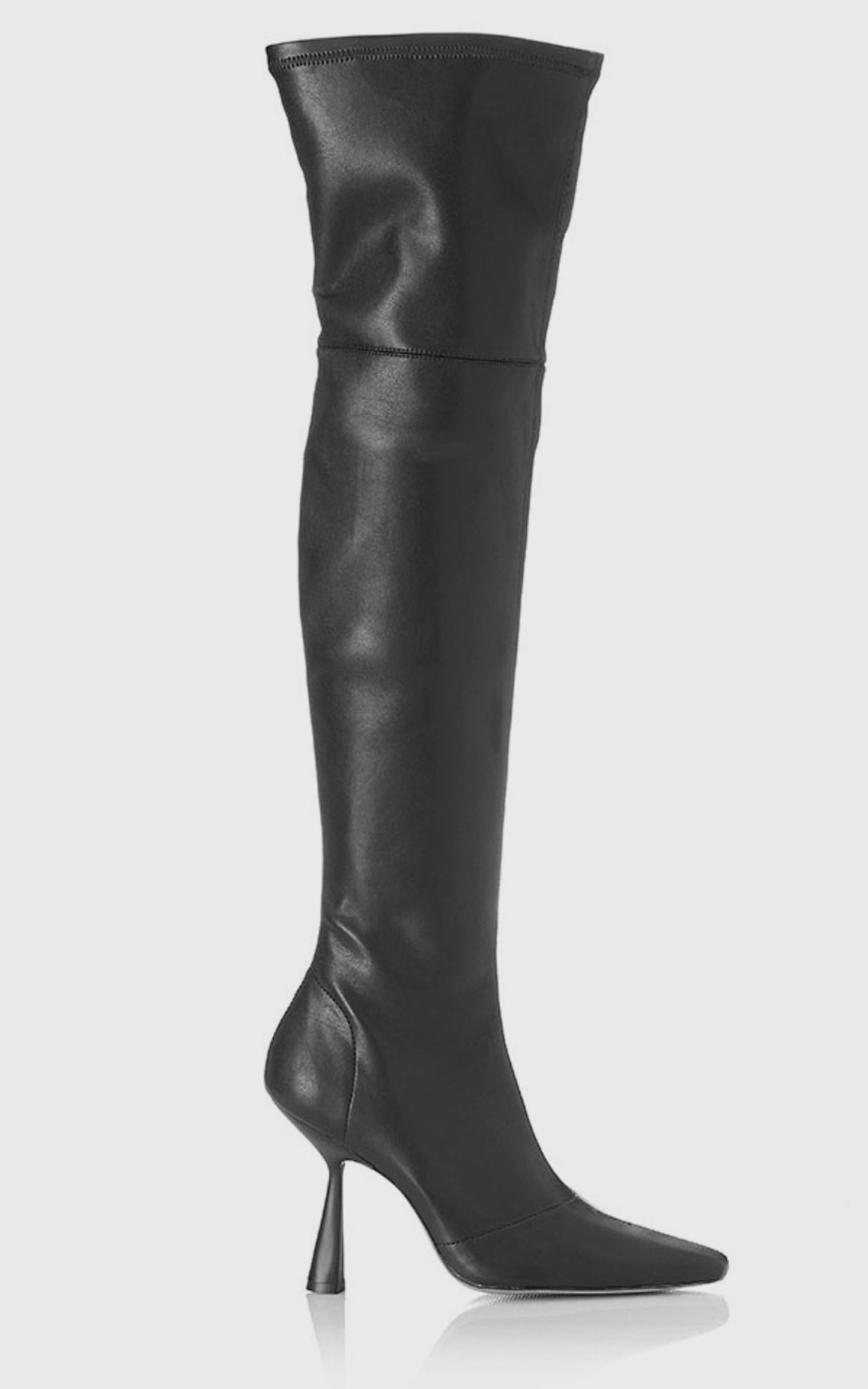 Alias Mae - Victoria Boots in Black Stretch