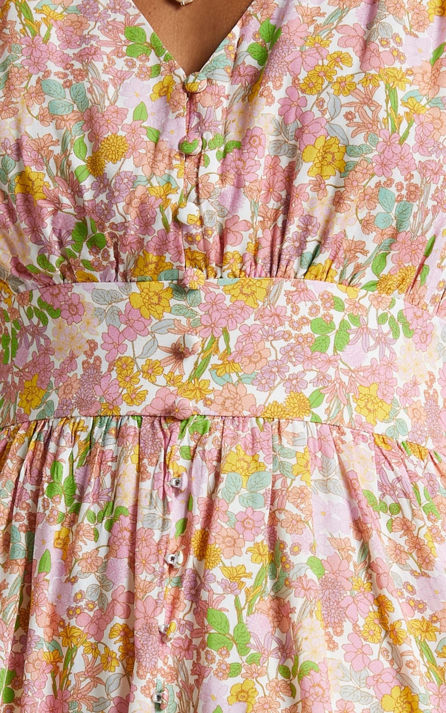 Vixen Dress in Flower Field