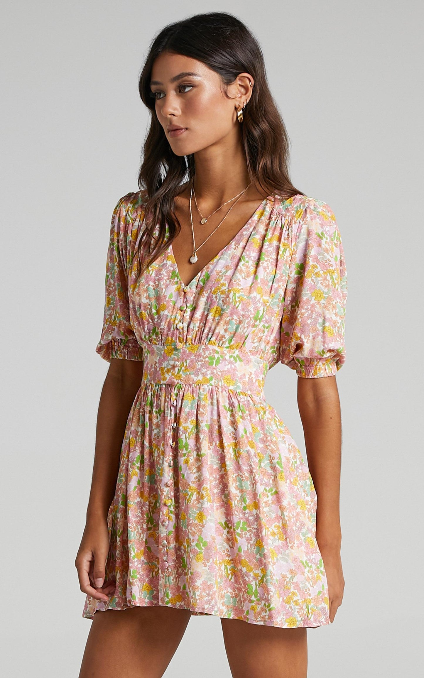 Vixen Dress in Flower Field
