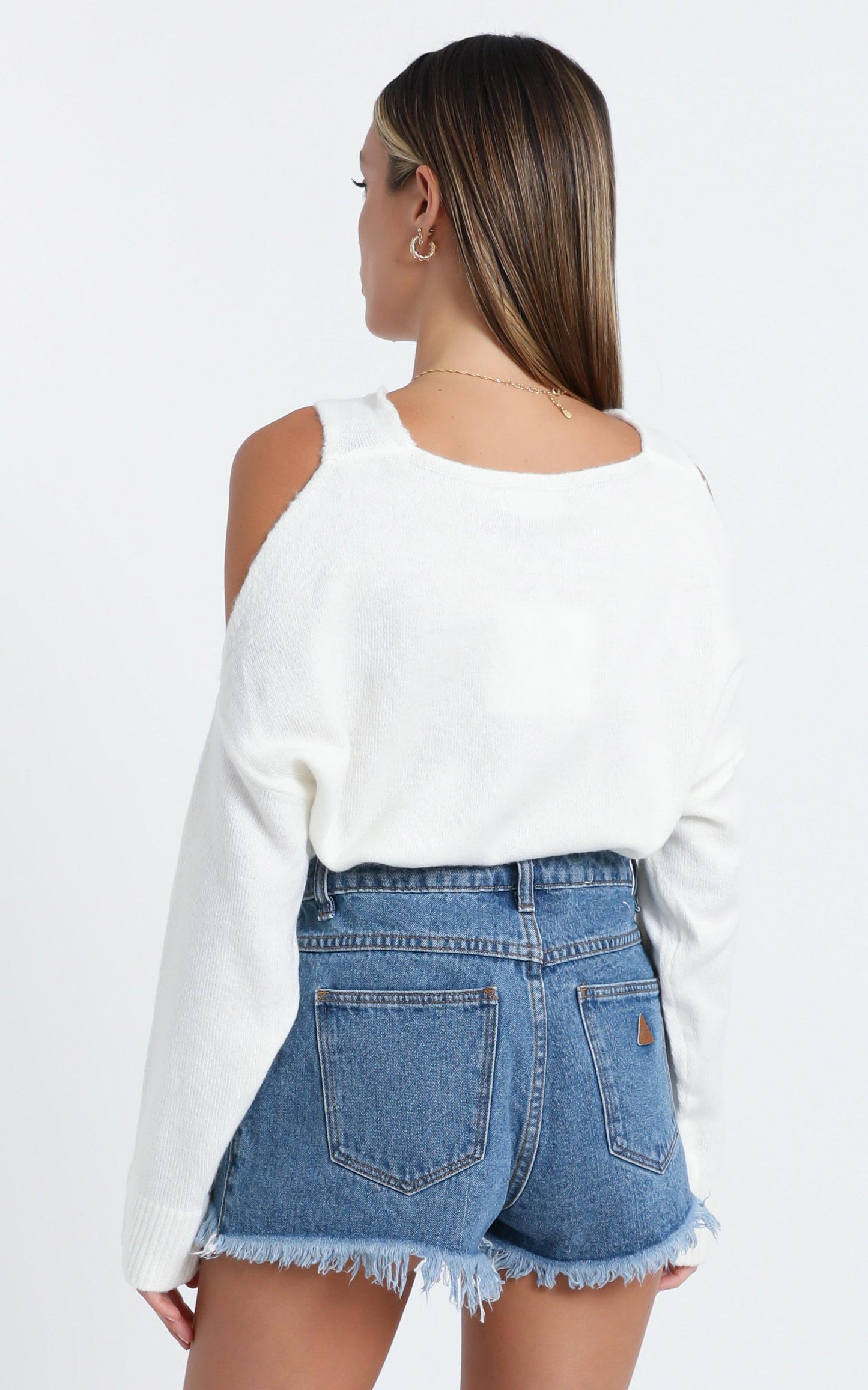 Ellis Knit in White