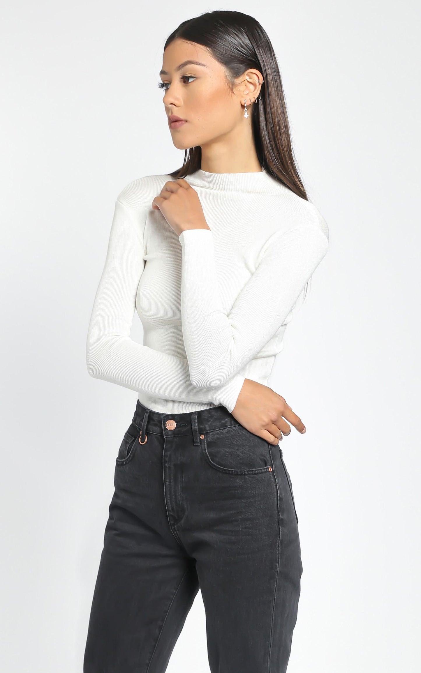 Lust For Life Knit Top in White