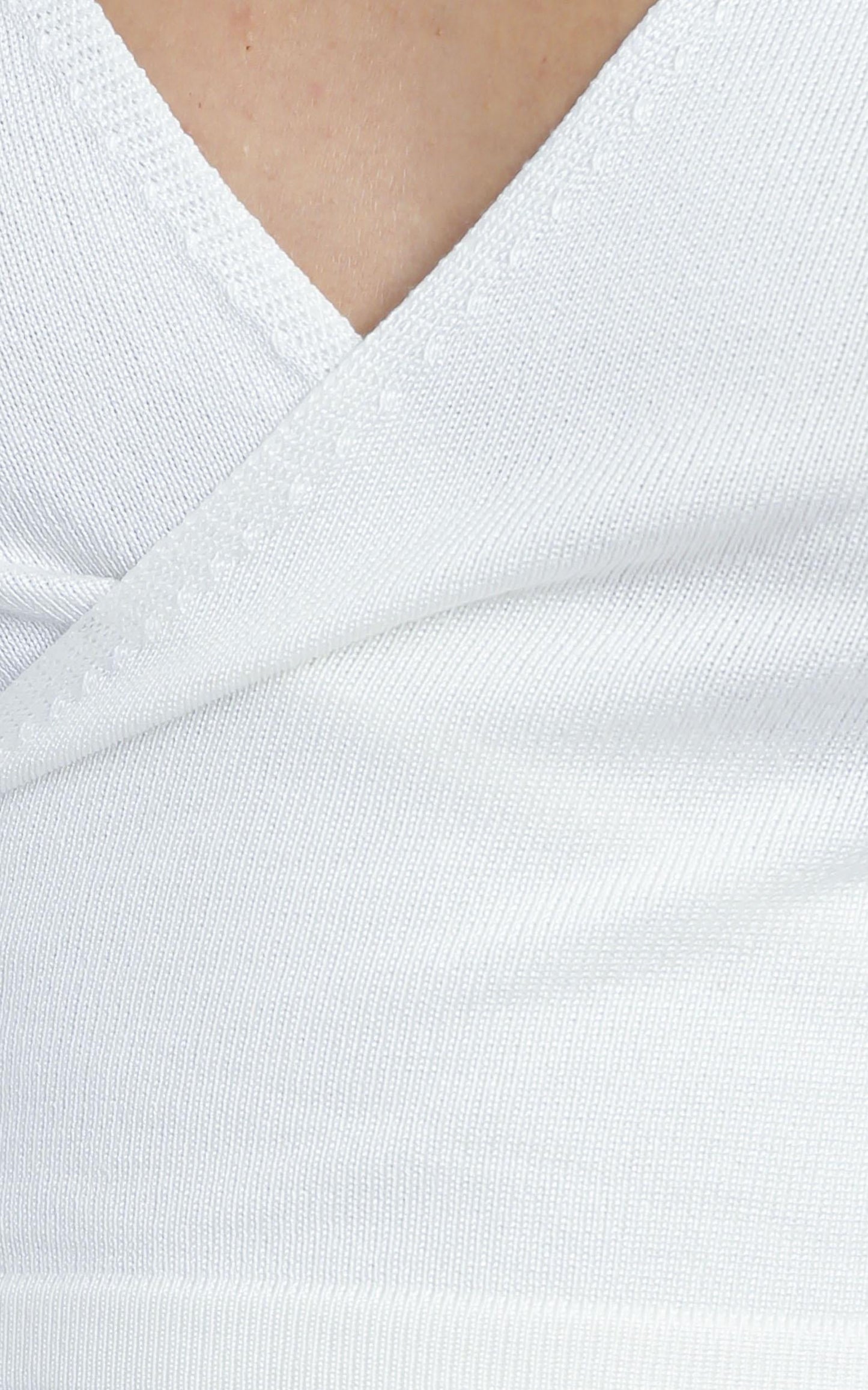 Vaughn Knit Top in White