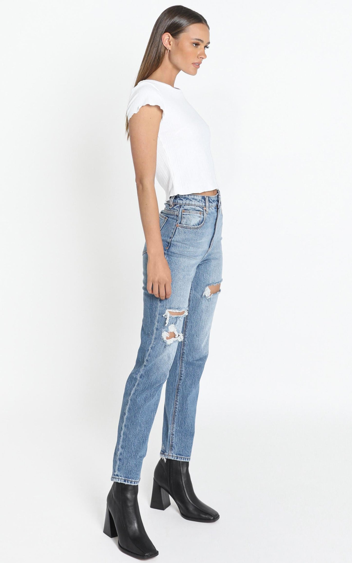 Younger Now Top In White