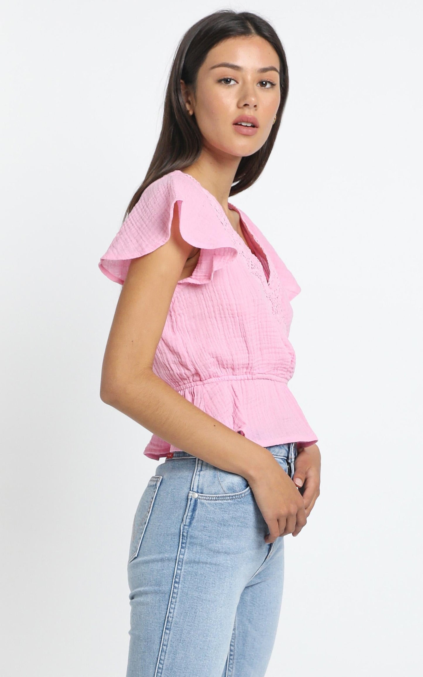 Walter Top in Prism Pink