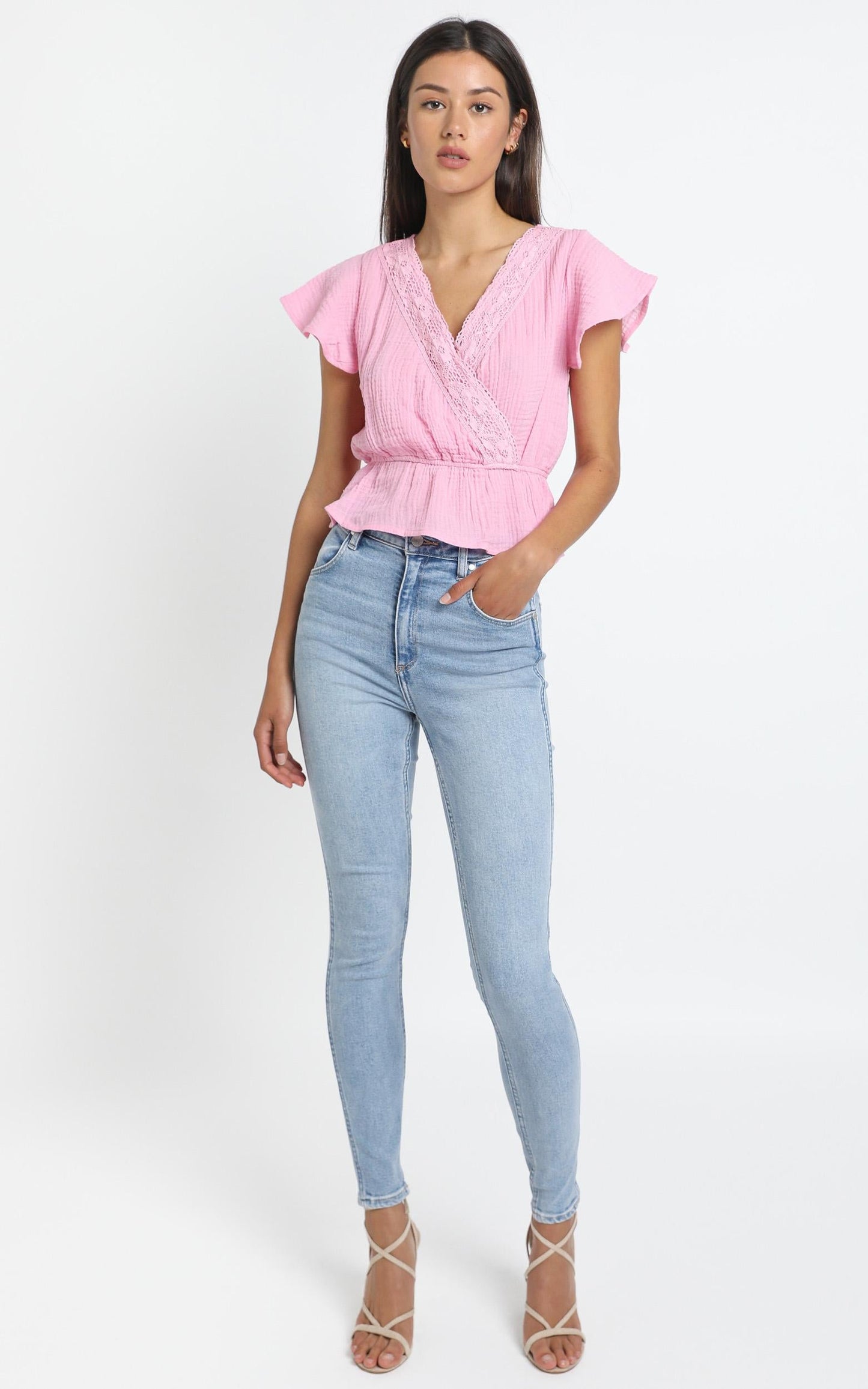 Walter Top in Prism Pink