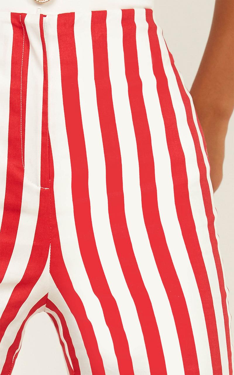 Wanderers Life Pants In Red Stripe