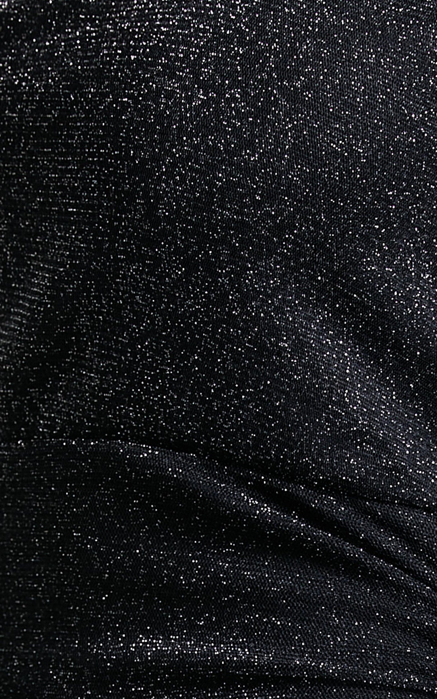 Want To See What You Got Dress in Black Mesh Lurex