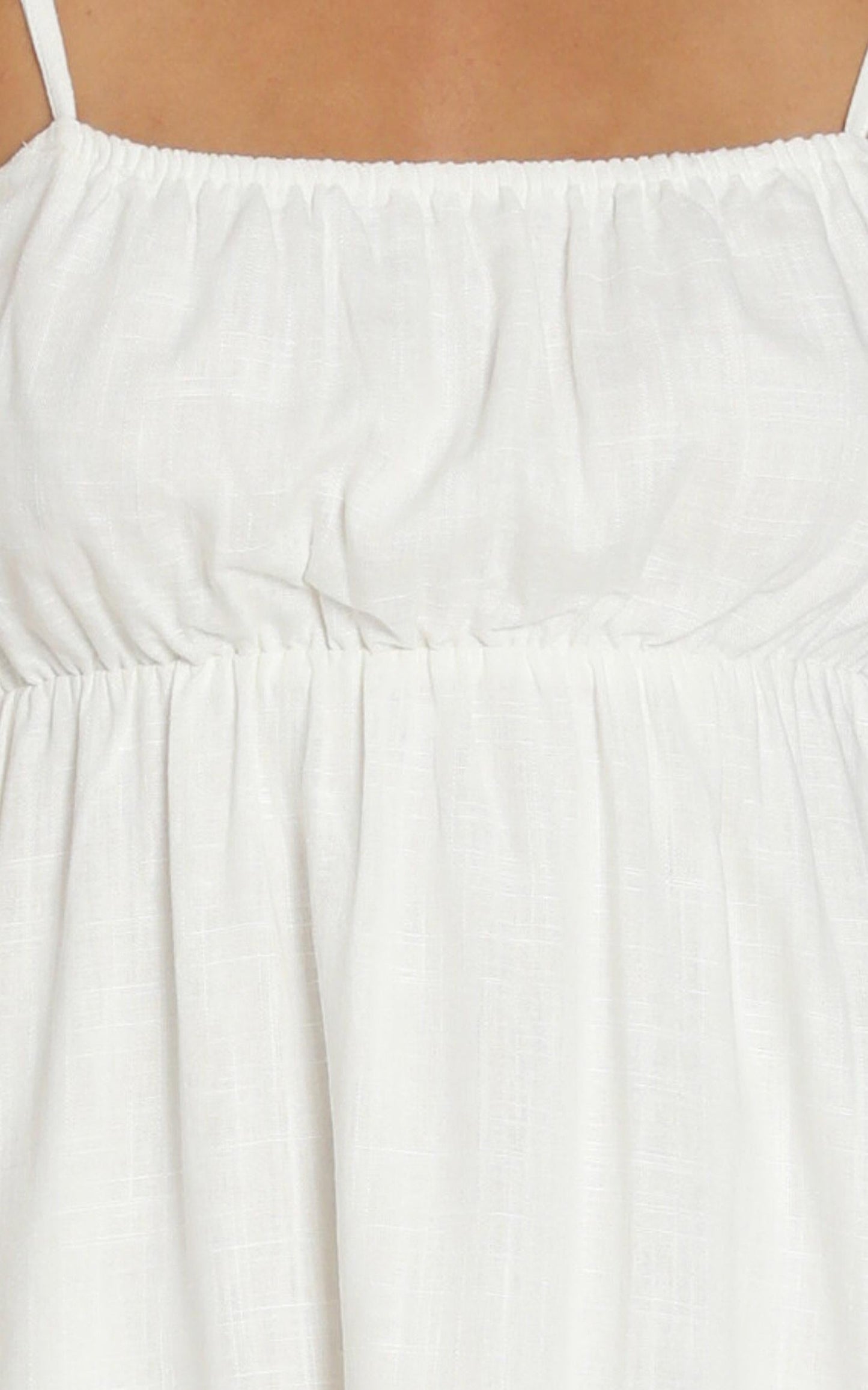Wild Beauty Dress In White