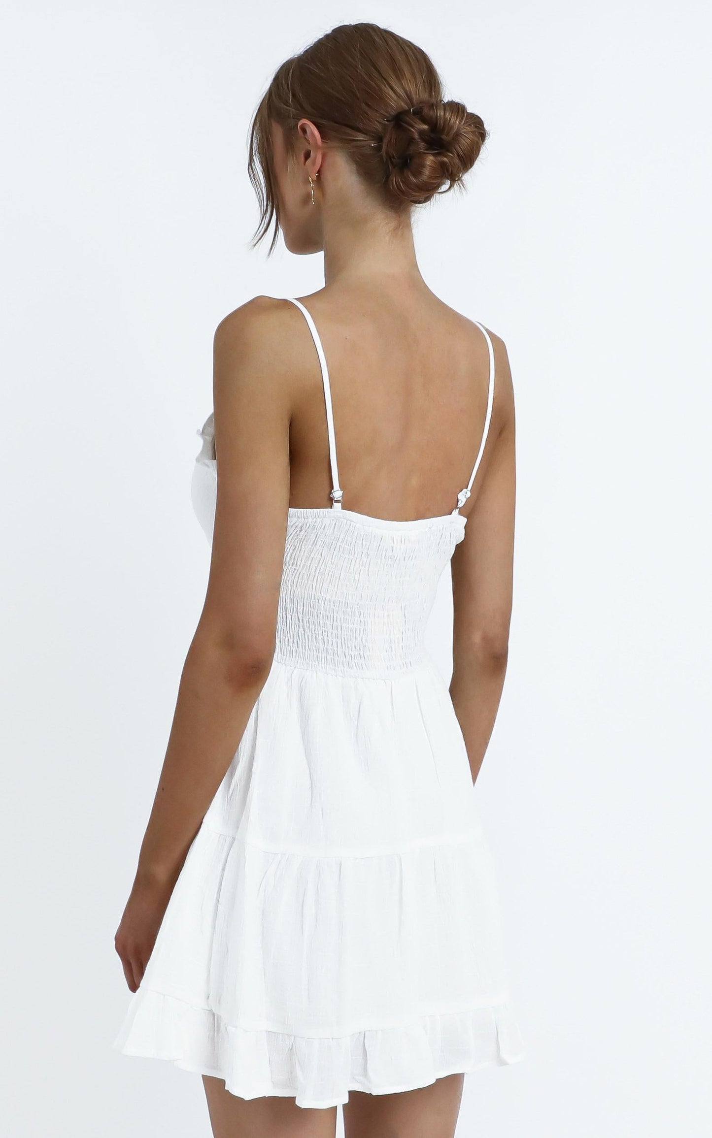 Abigail Dress in White
