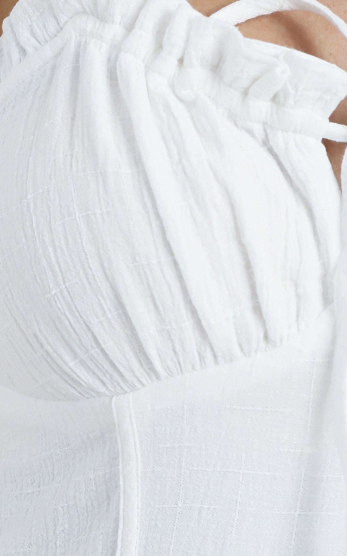 Abigail Dress in White