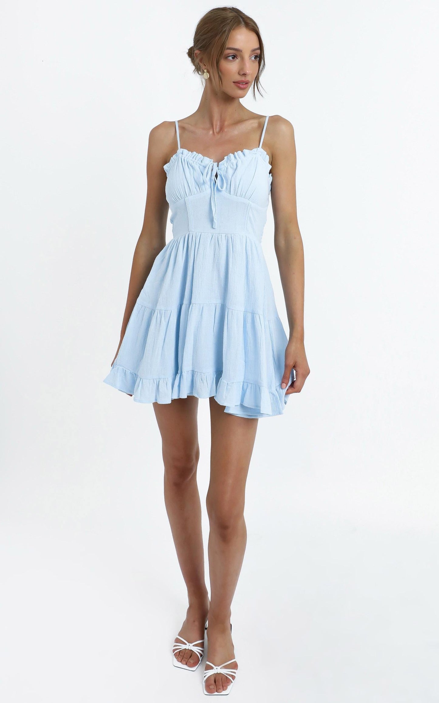 Abigail Dress in Blue