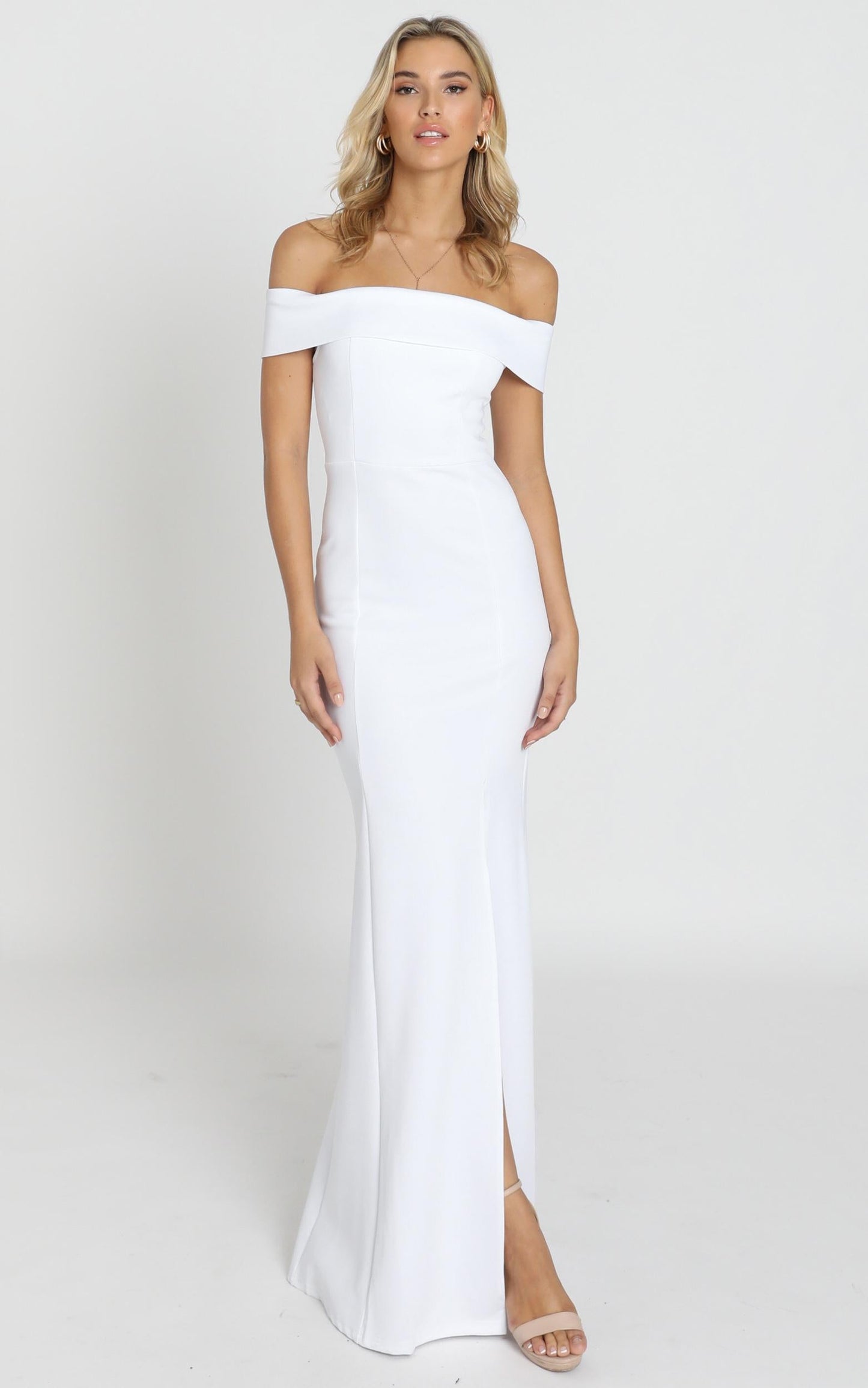 We Got This Feeling Dress in White