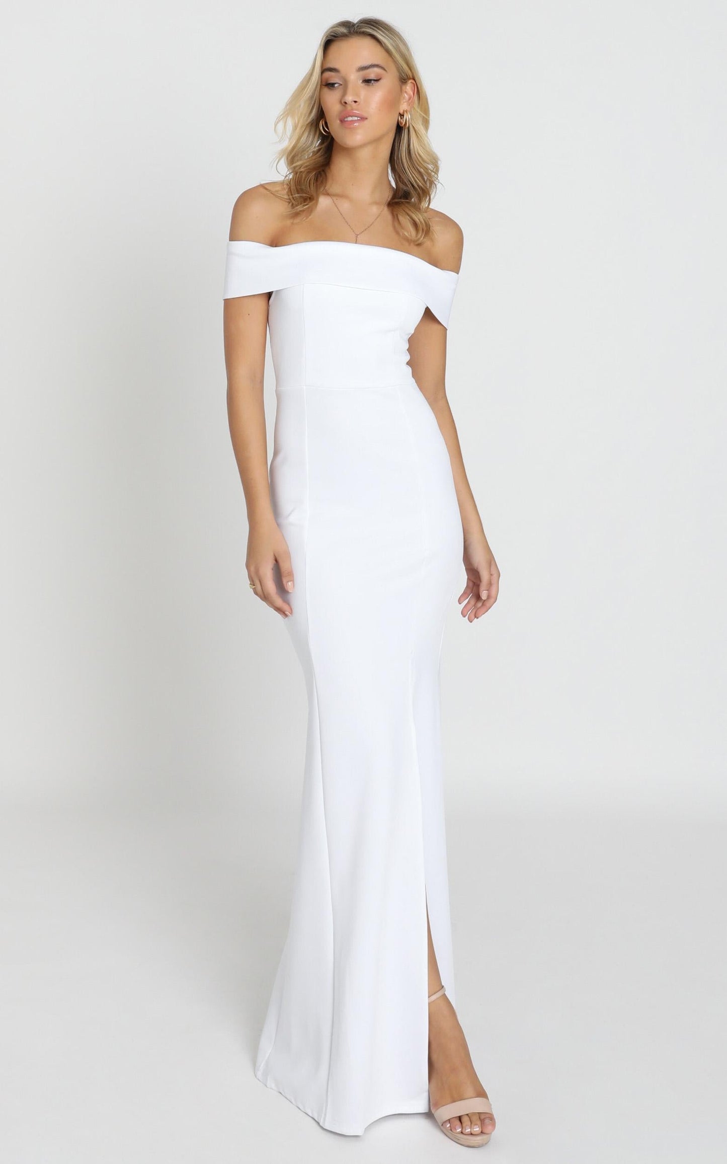 We Got This Feeling Dress in White