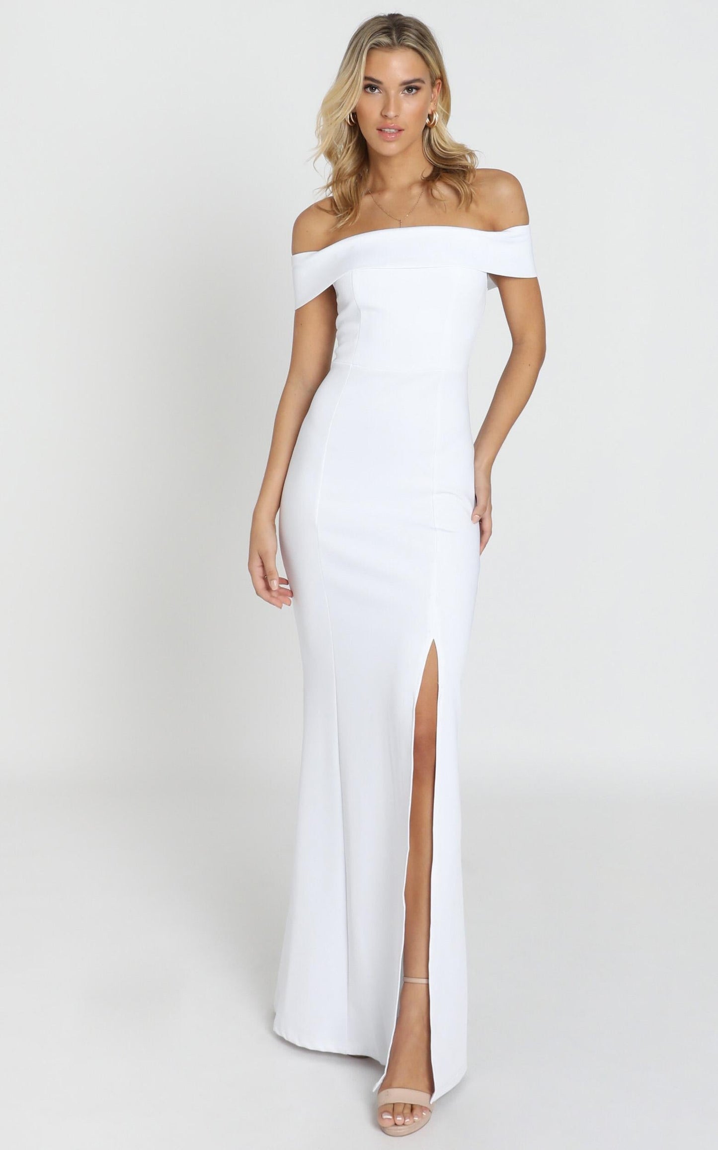 We Got This Feeling Dress in White
