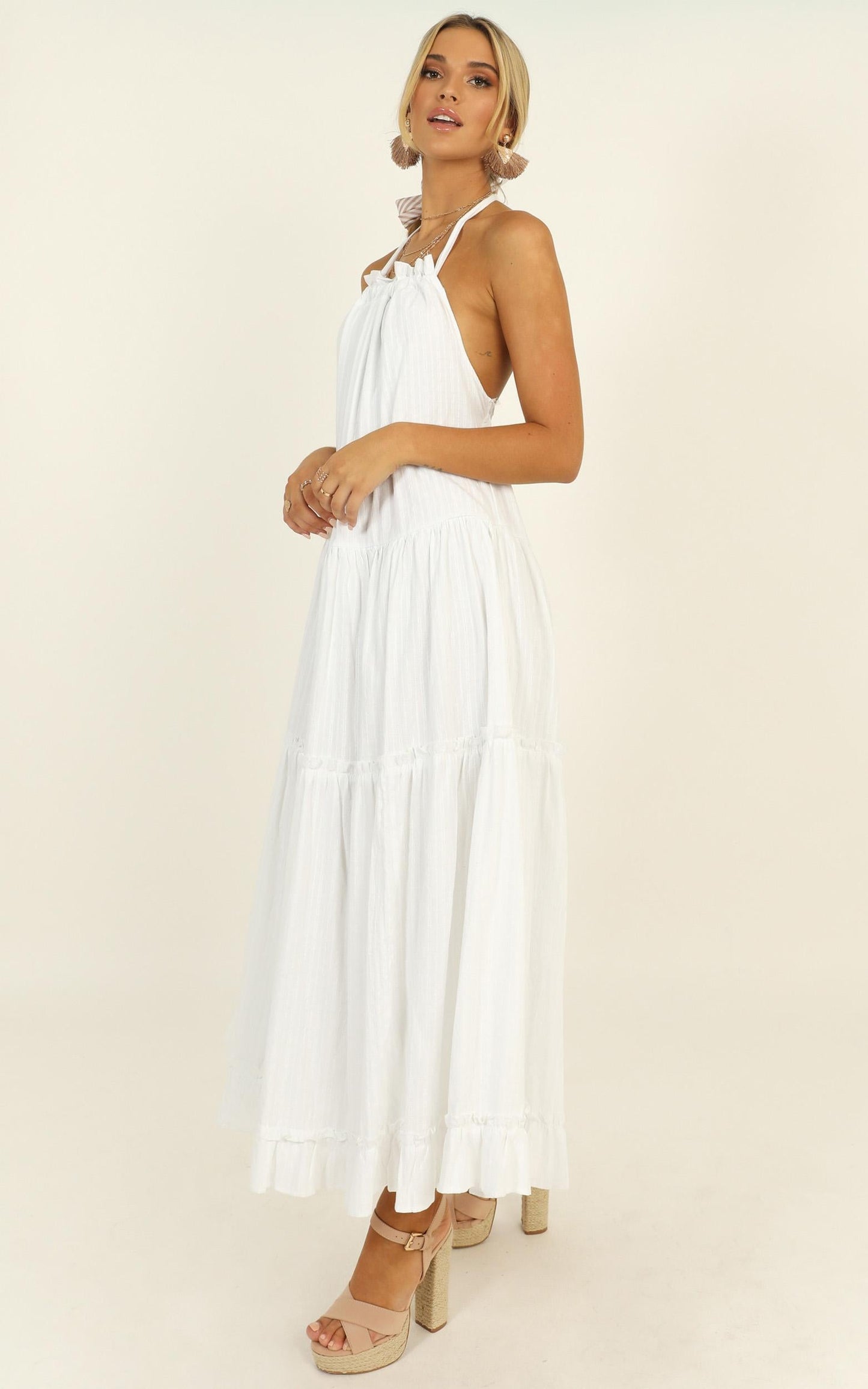 Where You Belong Dress In White