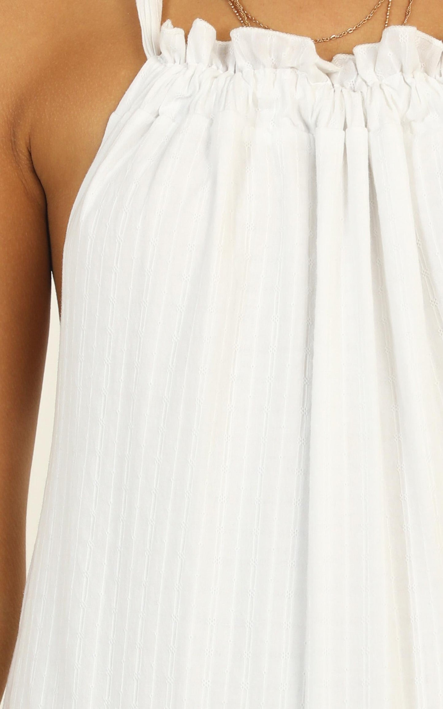 Where You Belong Dress In White