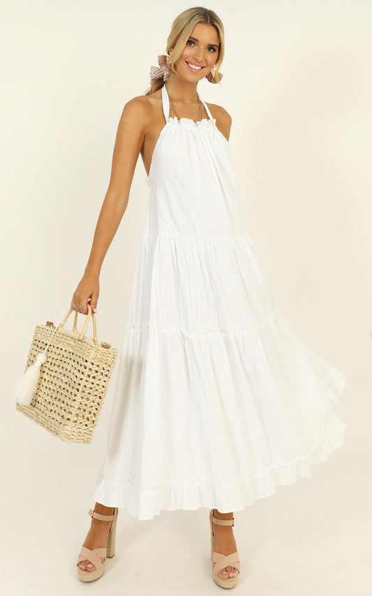 Where You Belong Dress In White