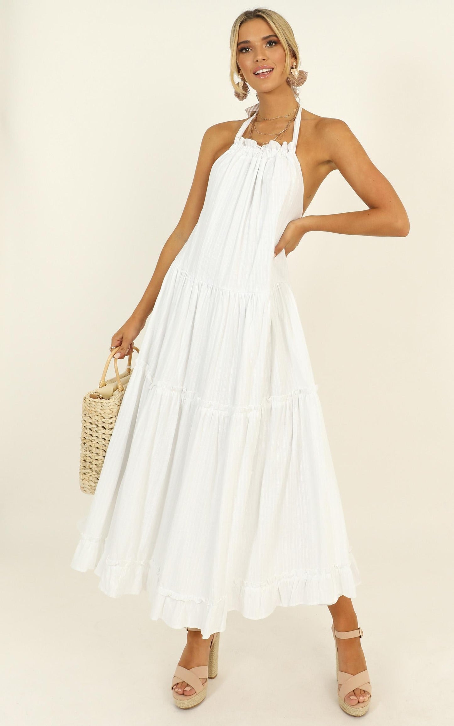 Where You Belong Dress In White