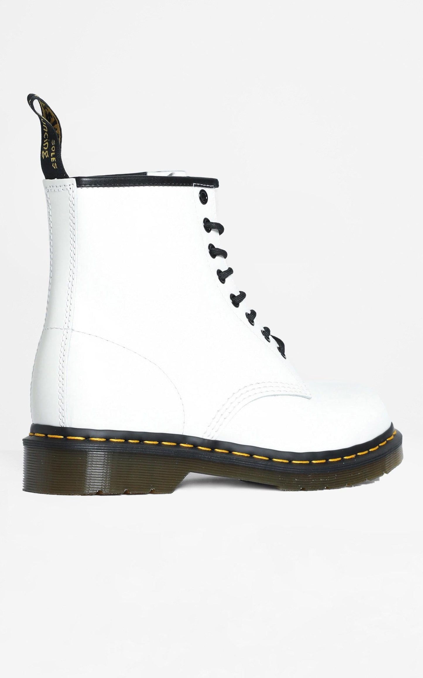 Dr. Martens - 1460 8 Eye Boot in White Smooth