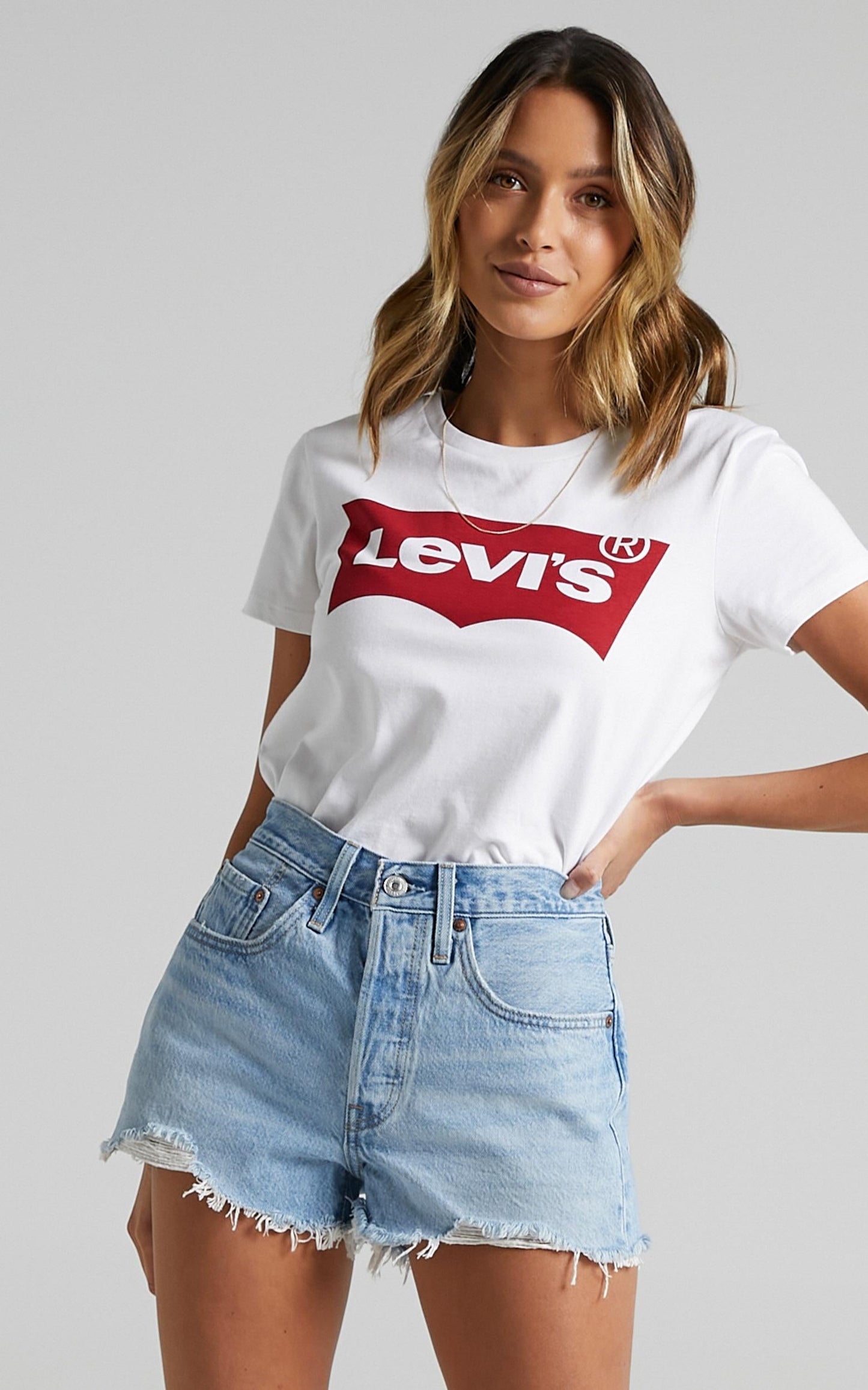 Levi's - Perfect Batwing Tee in White