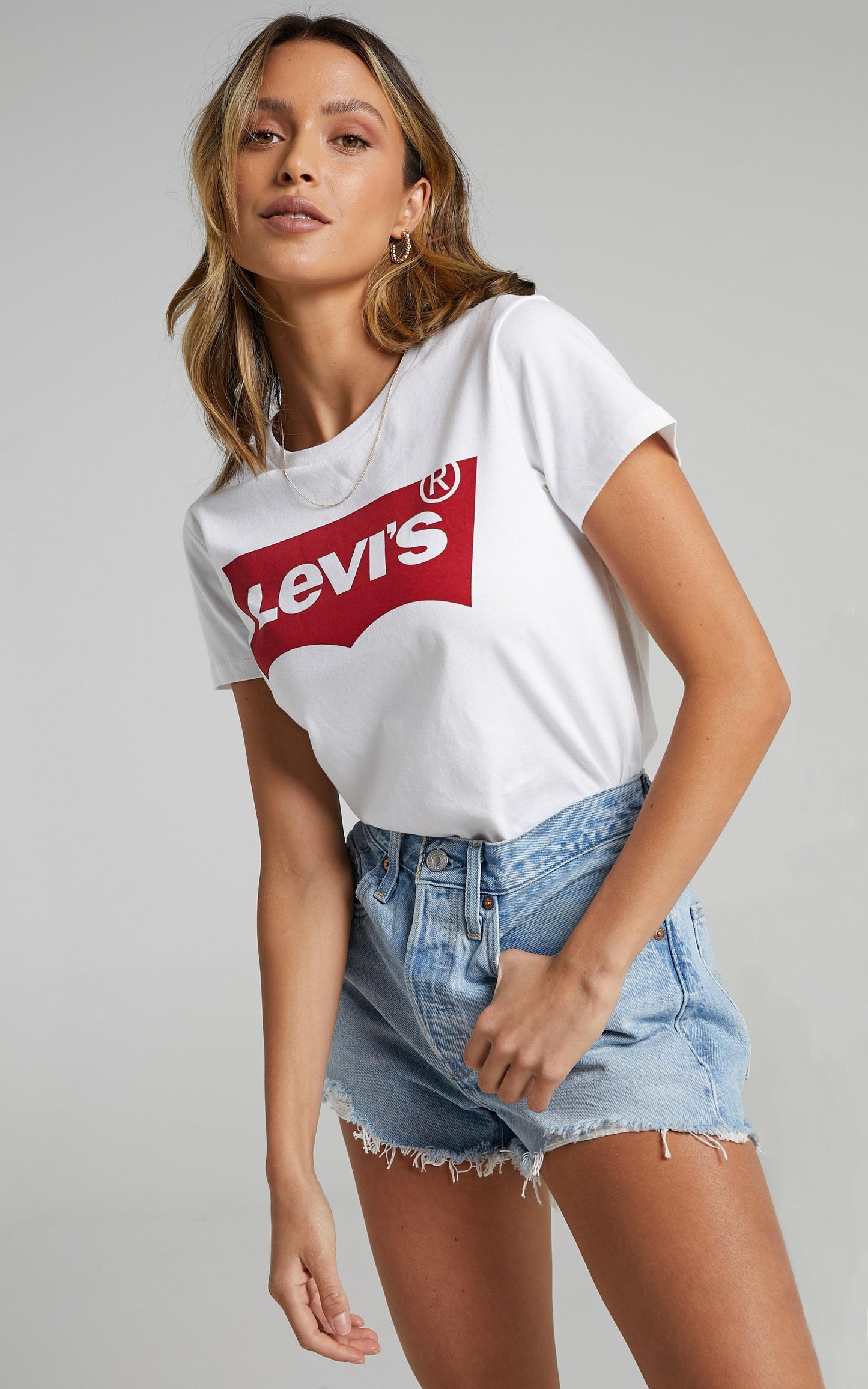 Levi's - Perfect Batwing Tee in White