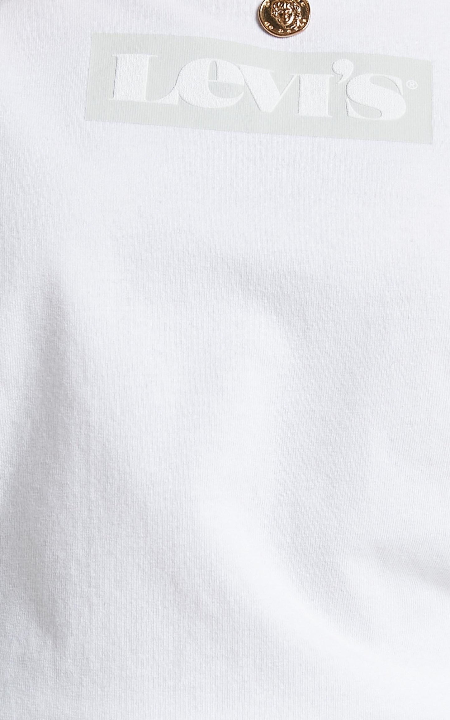 Levis - Heavyweight Box Logo Tee in White