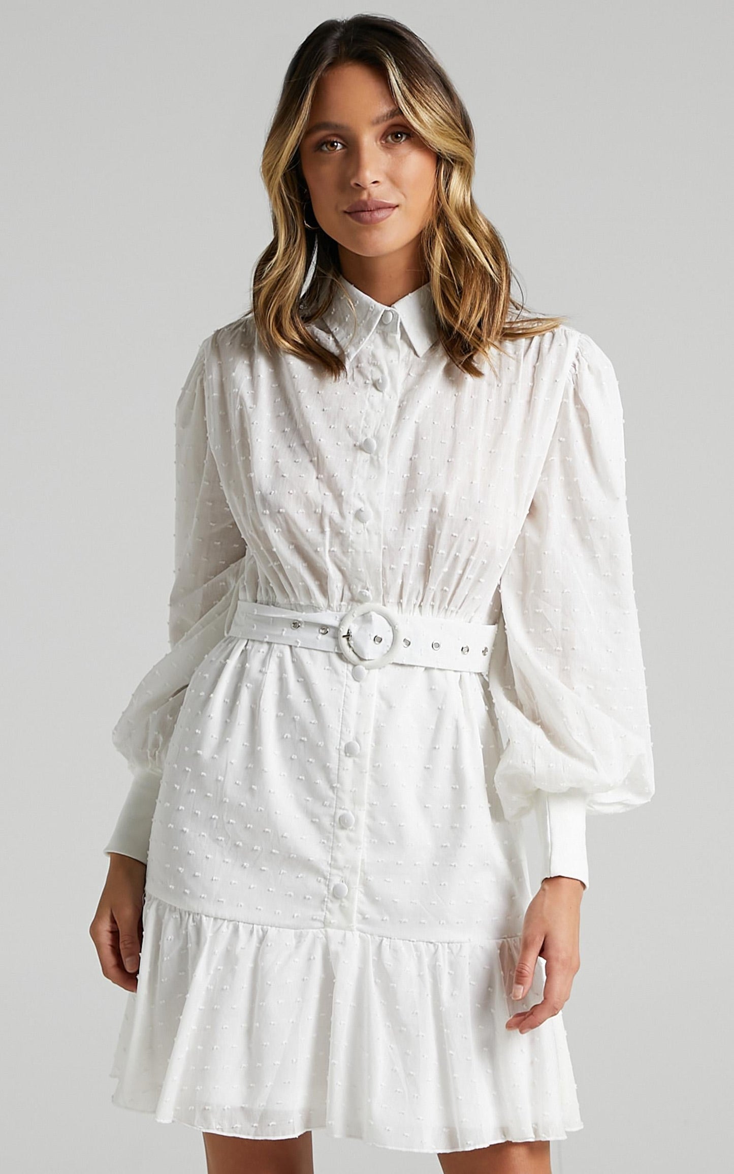 Turella Dress in White