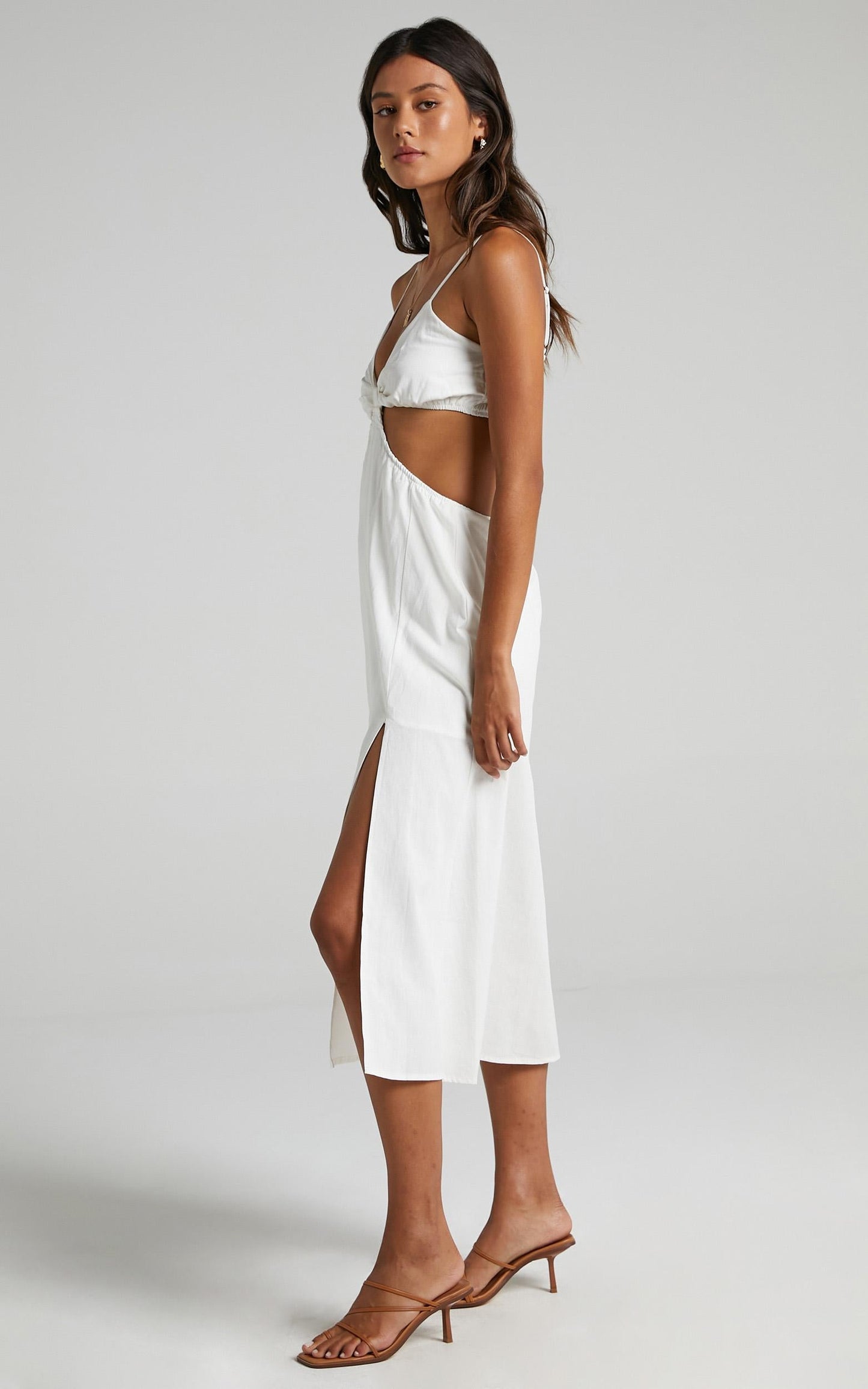 Melyssa Dress in White