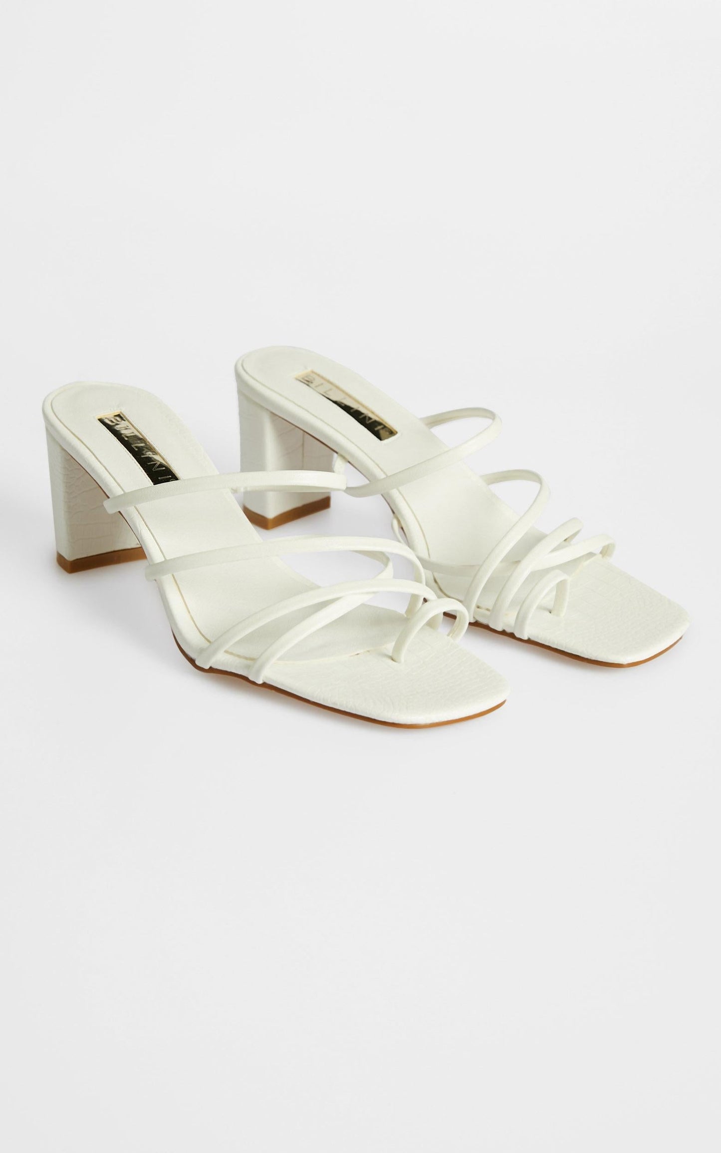 Billini - Magda Heels in White