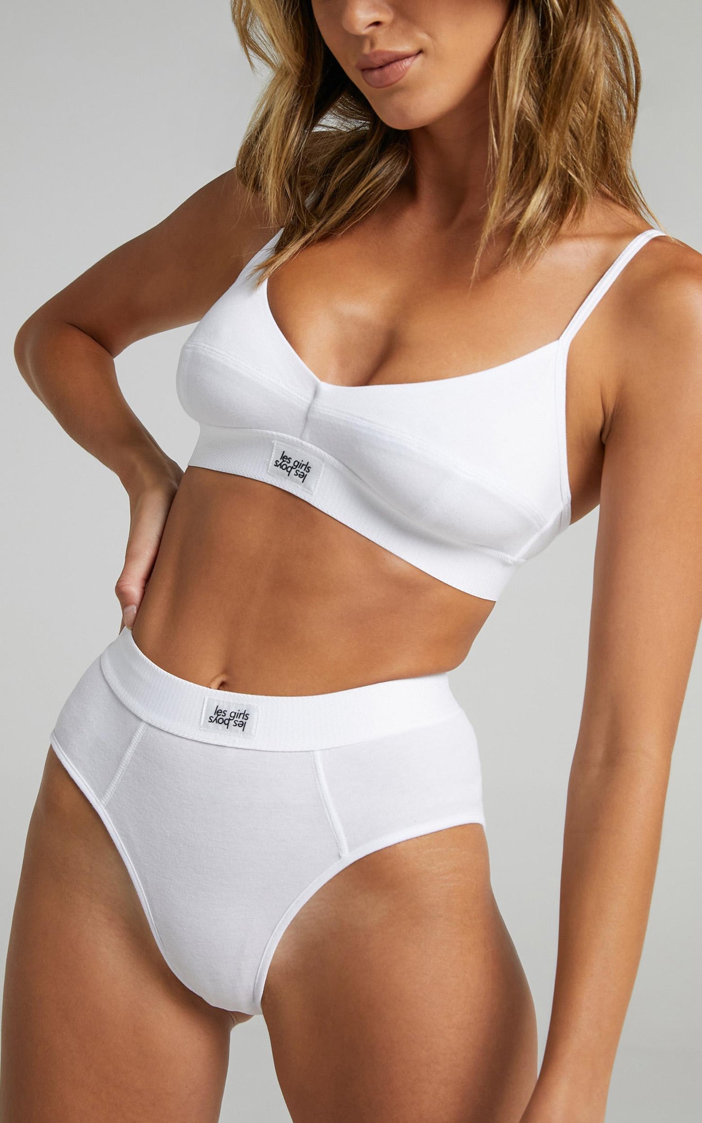 Les Girls Les Boys - Ultimate Comfort Soft Bra in White