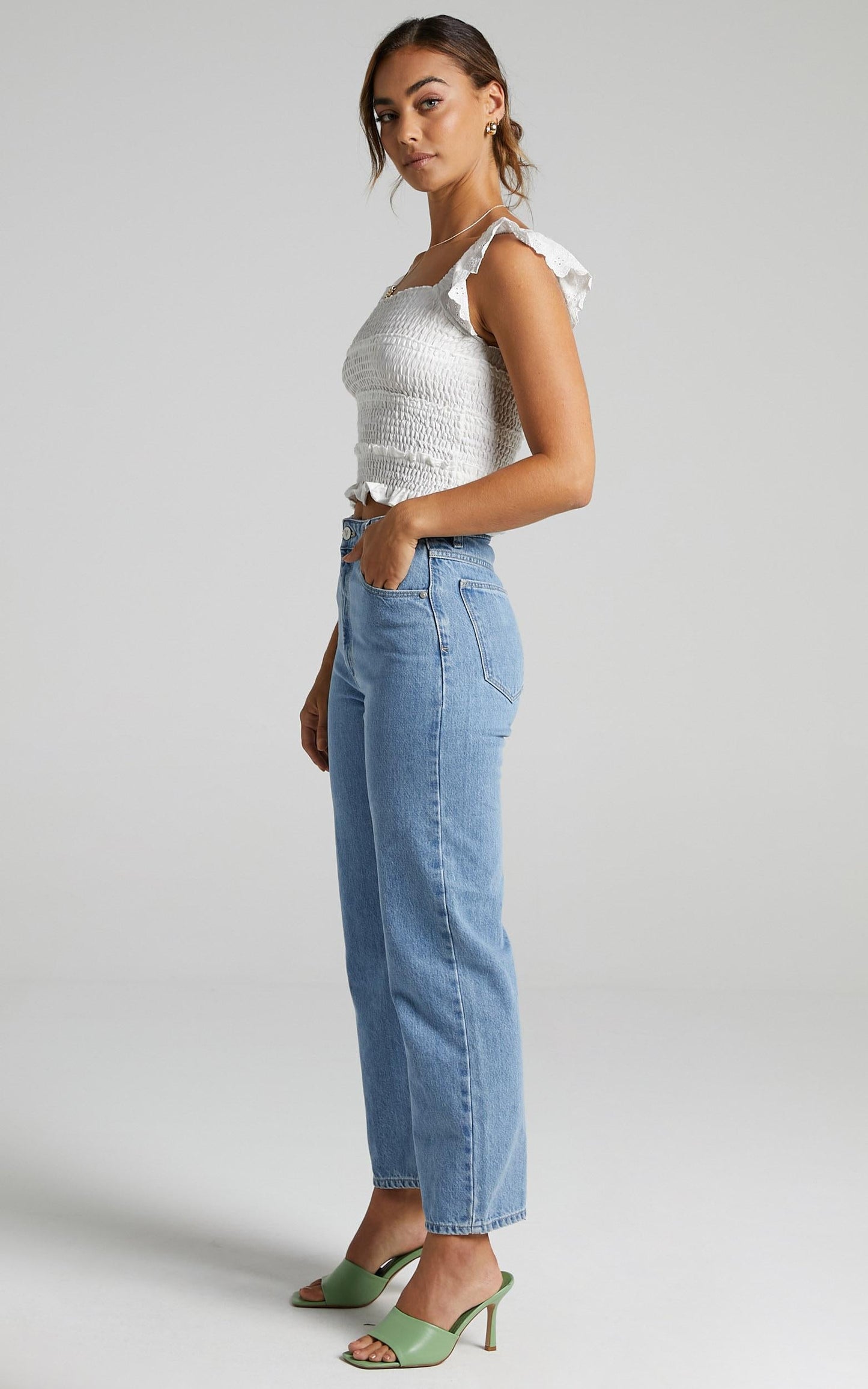 Alma Top in White