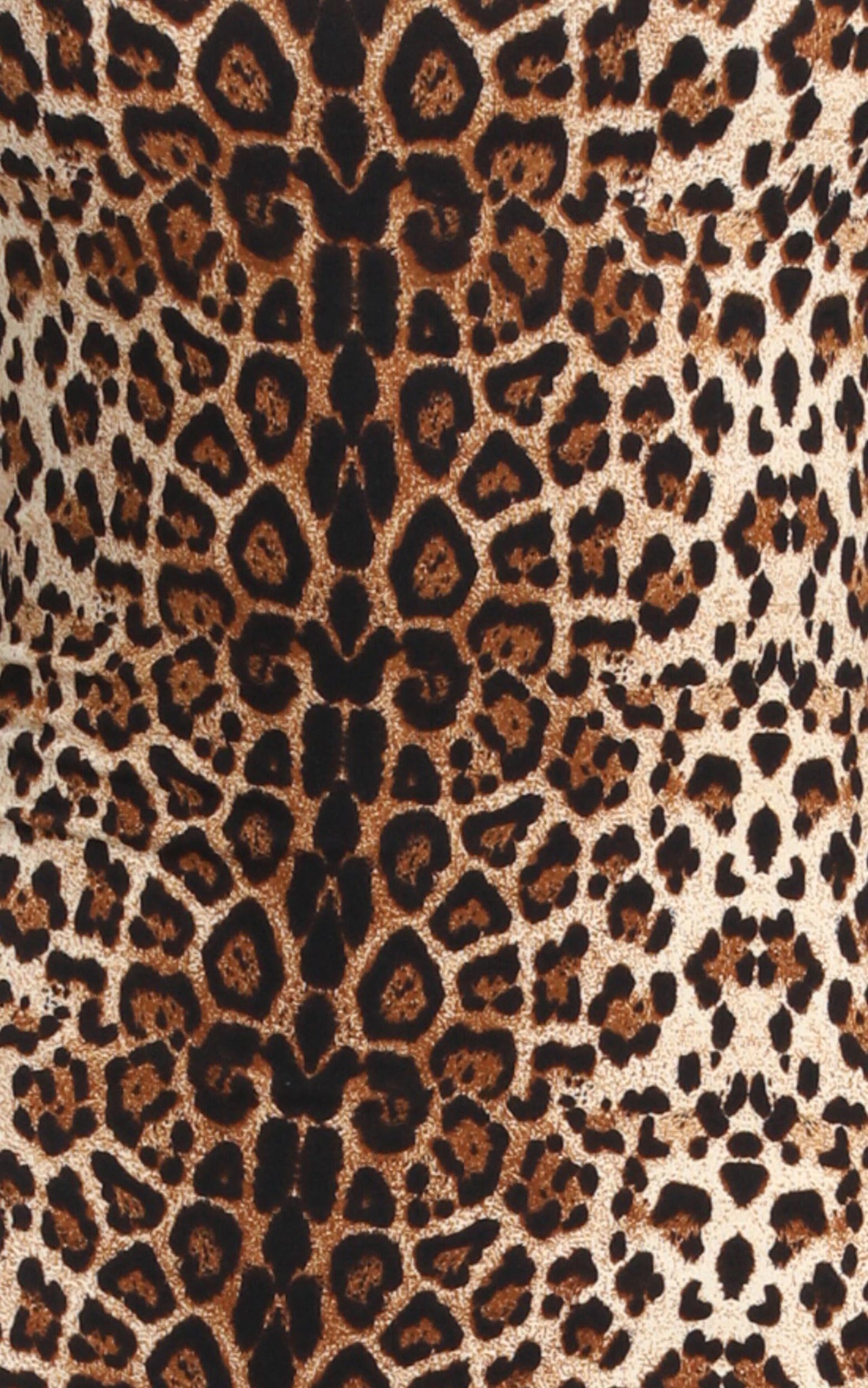 Wild Thing Bodycon Midi Dress In Leopard Print