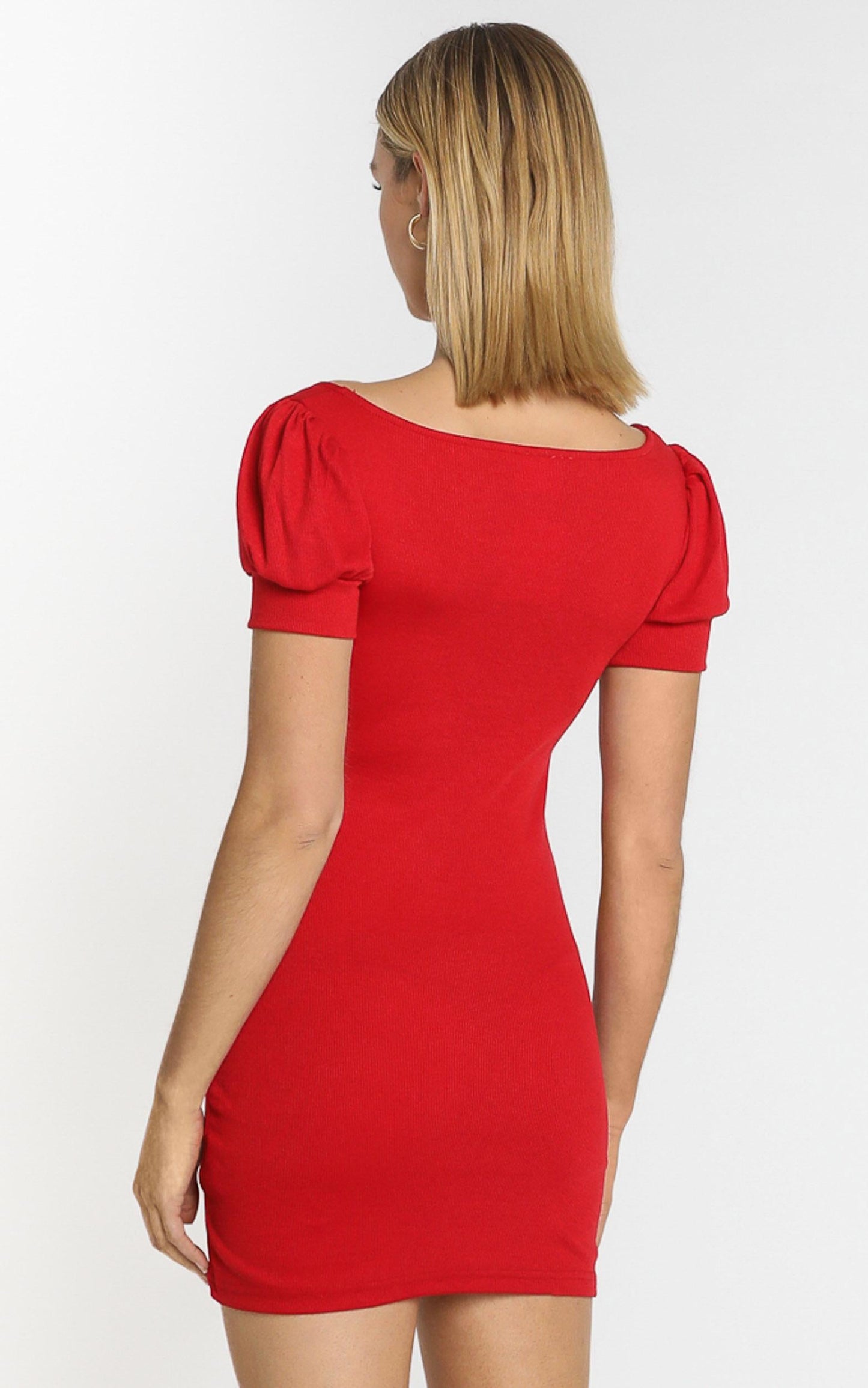 Willa Mini Dress in Red