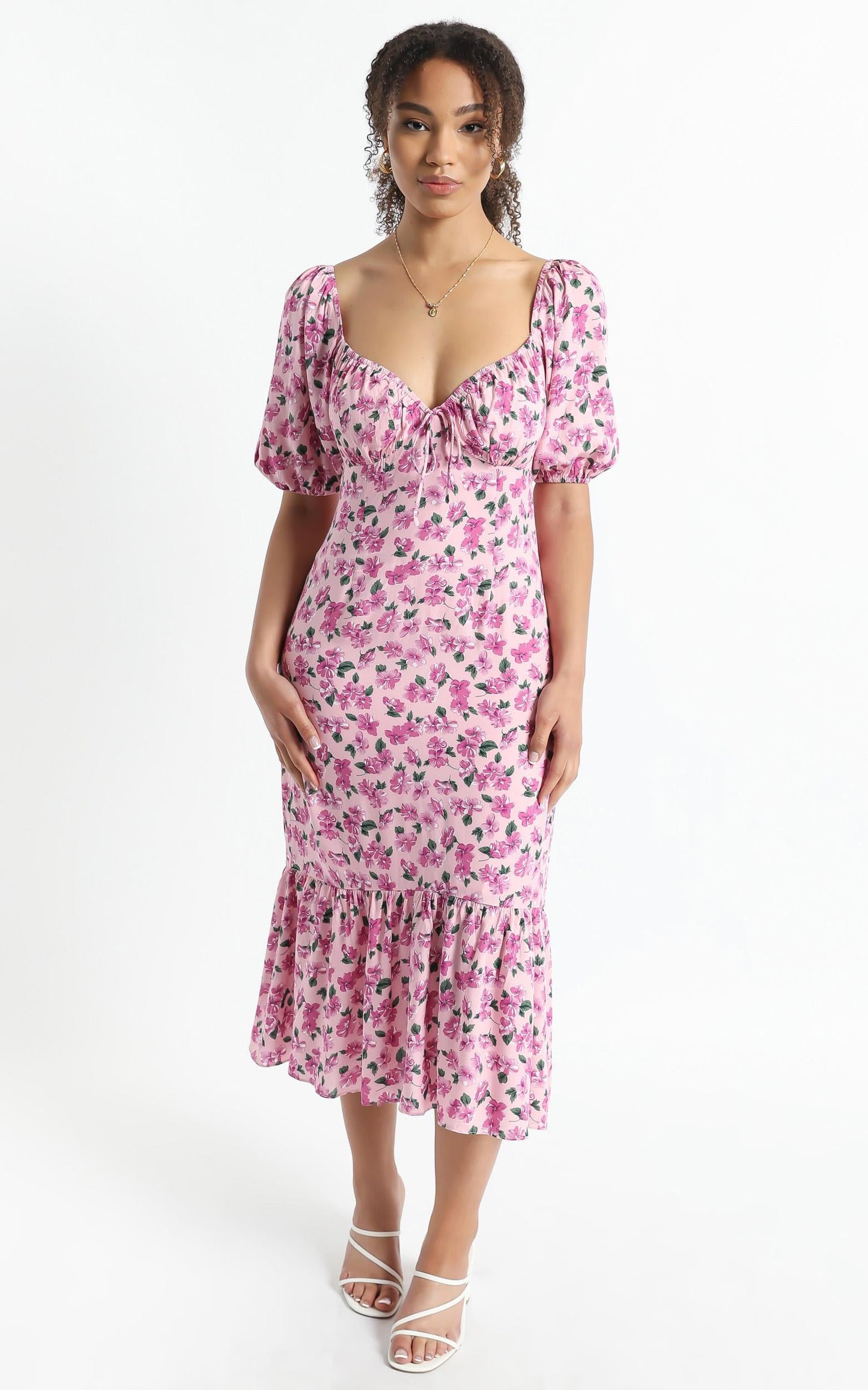 Willow Dress in Lilac Floral