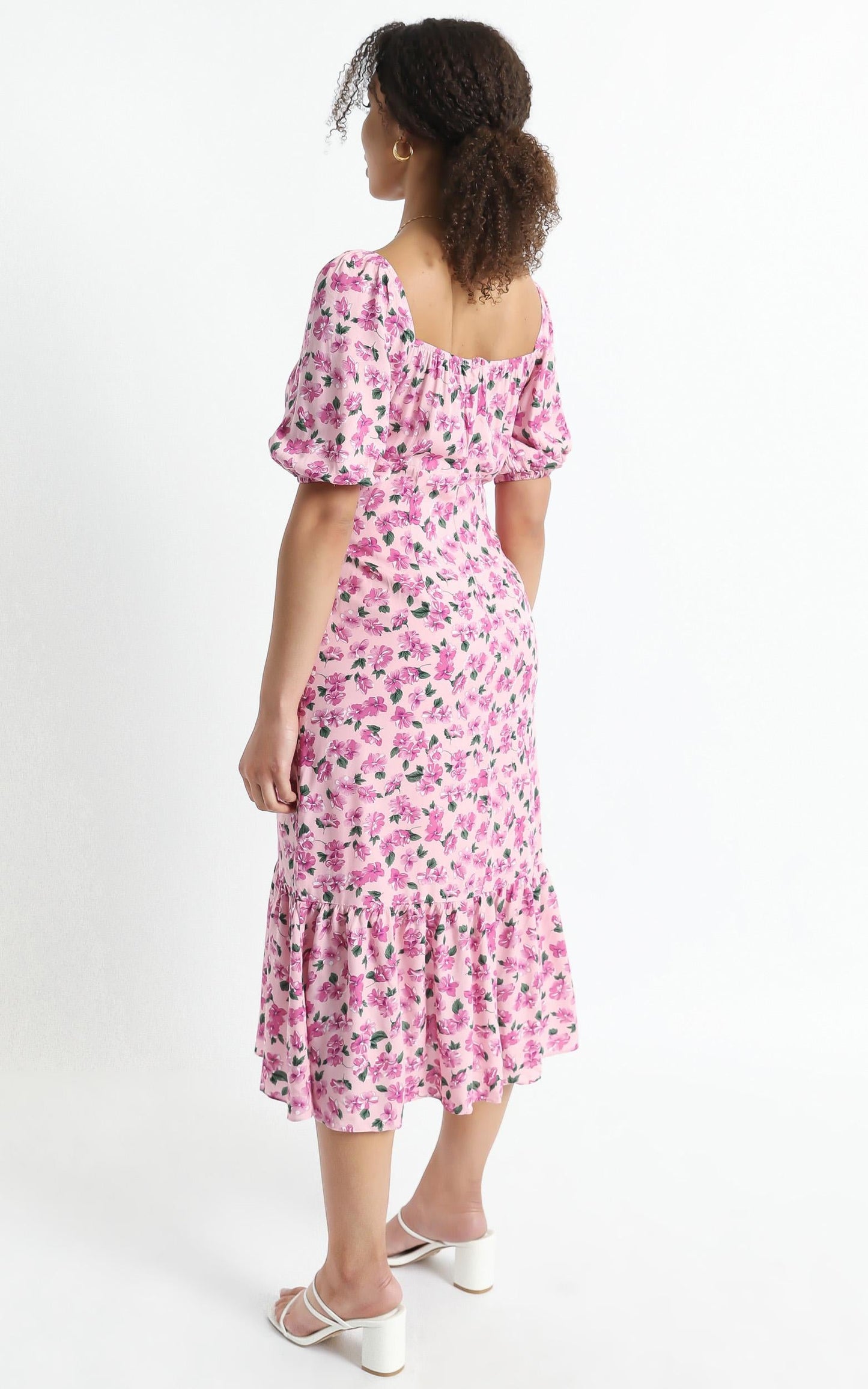 Willow Dress in Lilac Floral