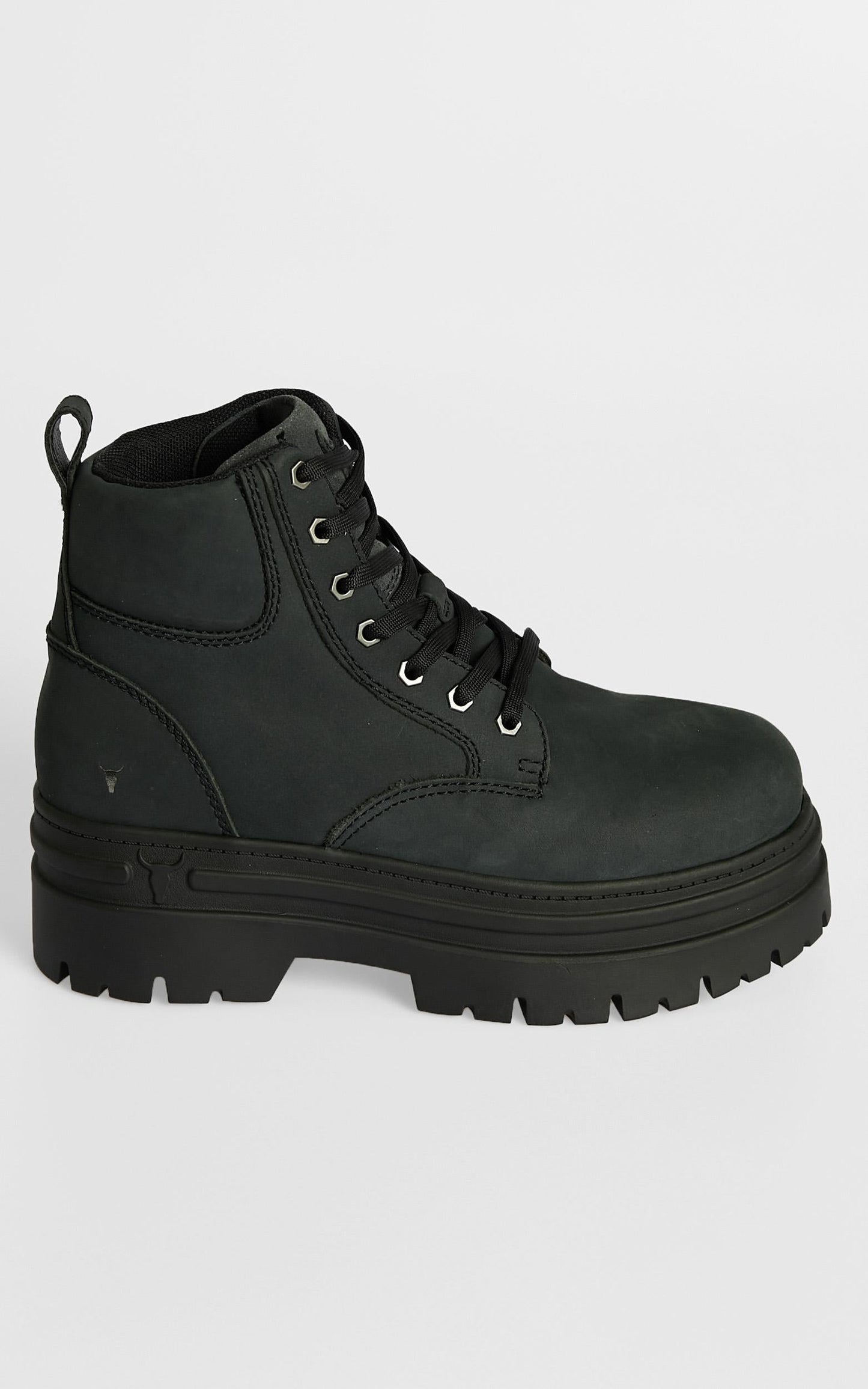 Windsor Smith - Attitude Boots in Charcoal Nubuck