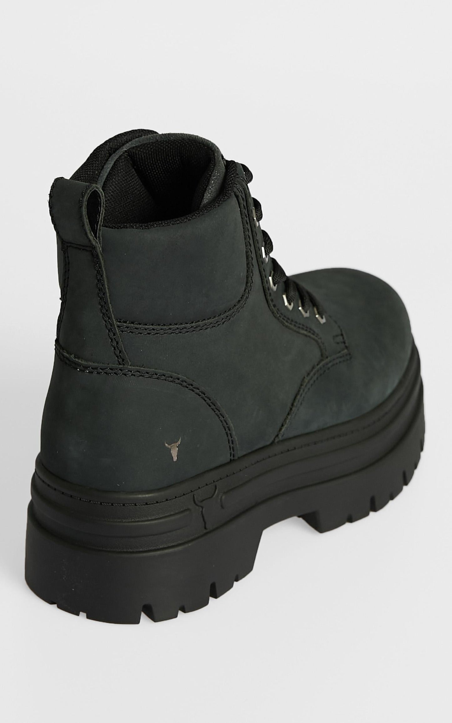 Windsor Smith - Attitude Boots in Charcoal Nubuck