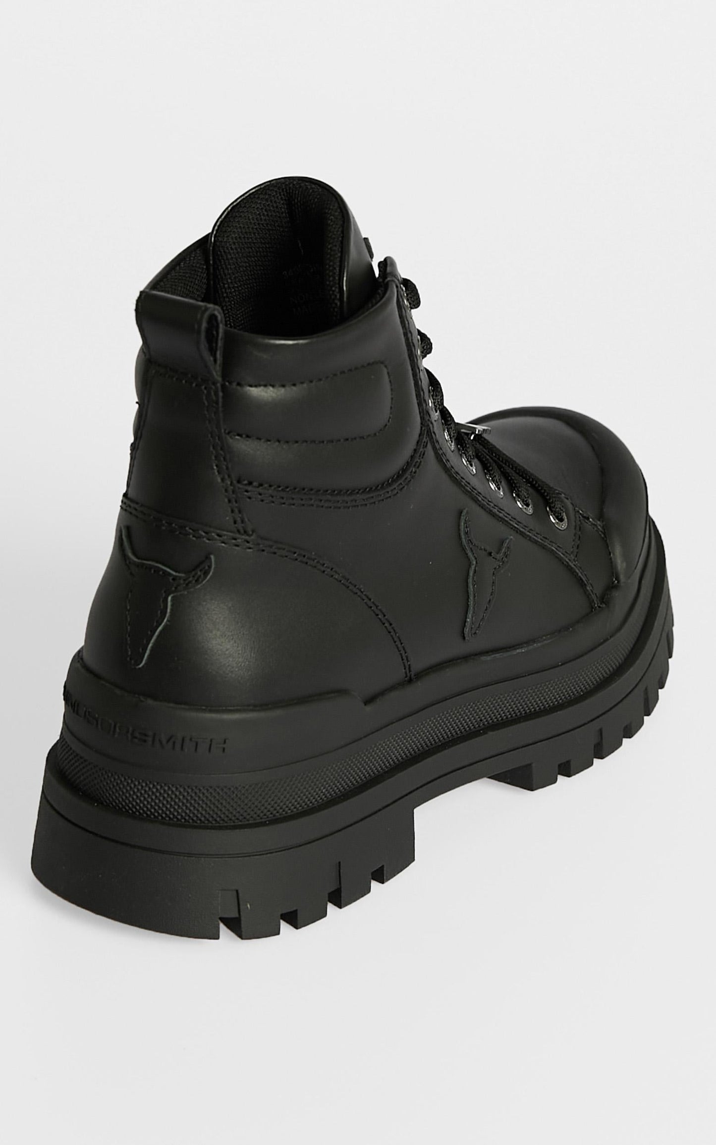 Windsor Smith - Disaster Boots in Black Leather