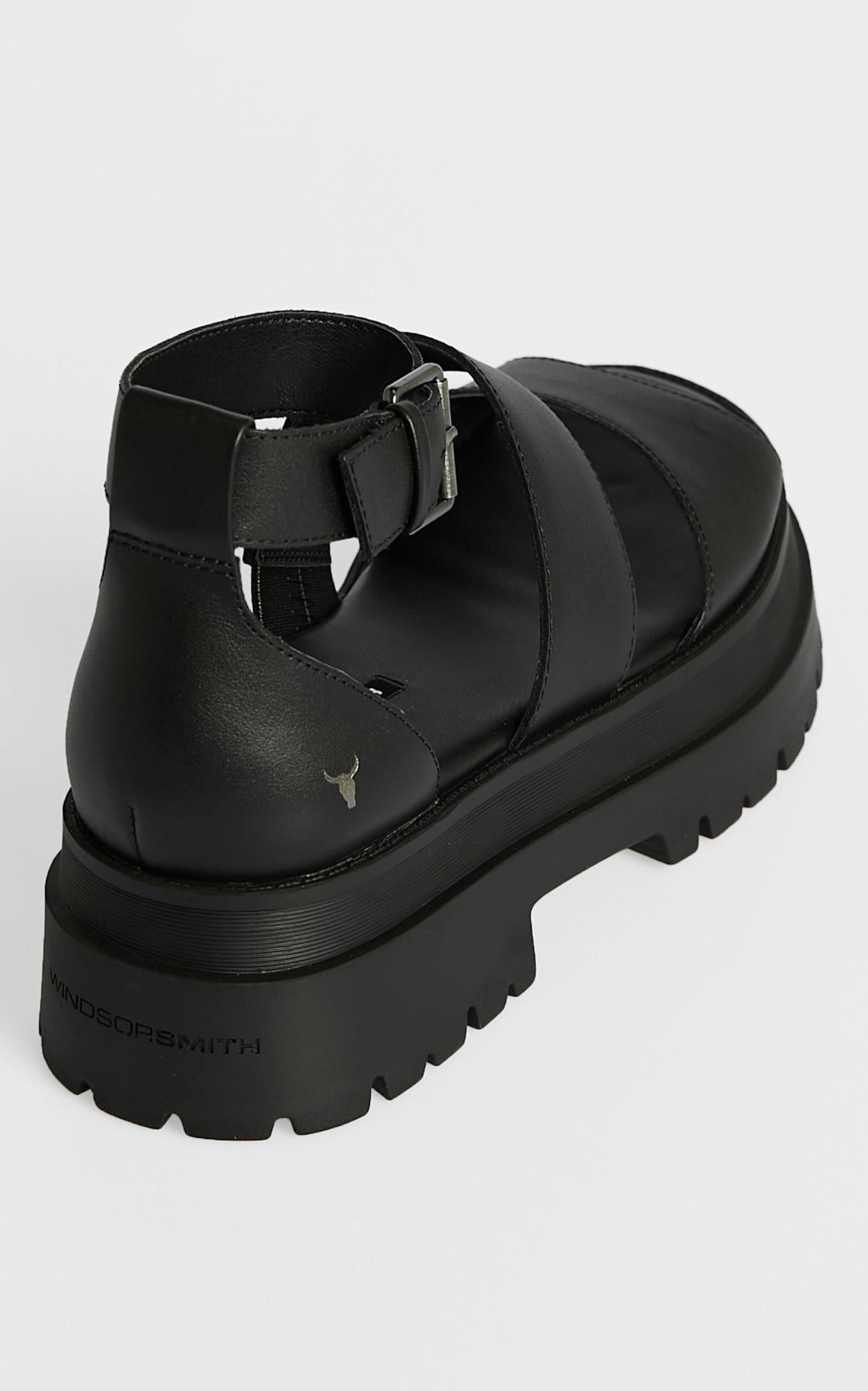 Windsor Smith - Thrilled Sandals in Black Leather