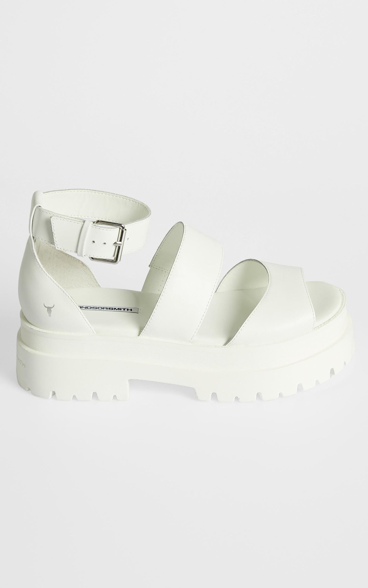 Windsor Smith - Thrilled Sandals in White Leather